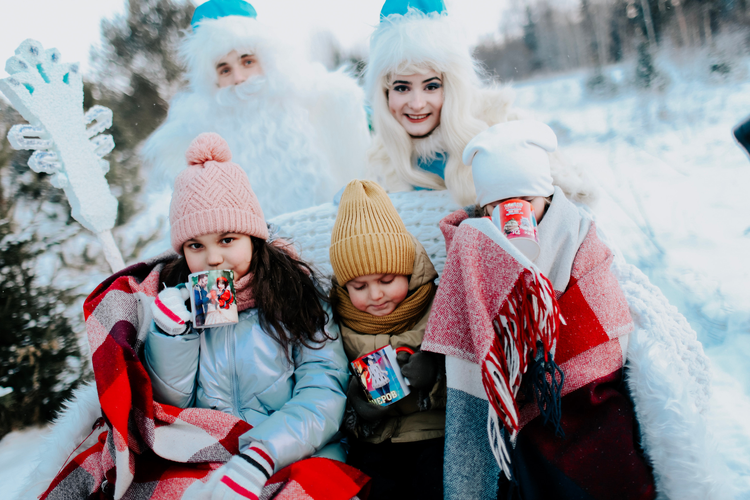 В гостях у Деда Мороза. Фотограф Томск Скавронский Даниил