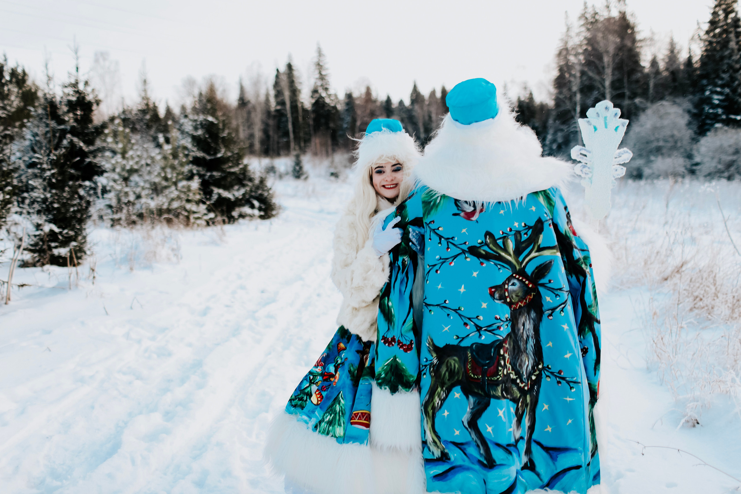 В гостях у Деда Мороза. Фотограф Томск Скавронский Даниил