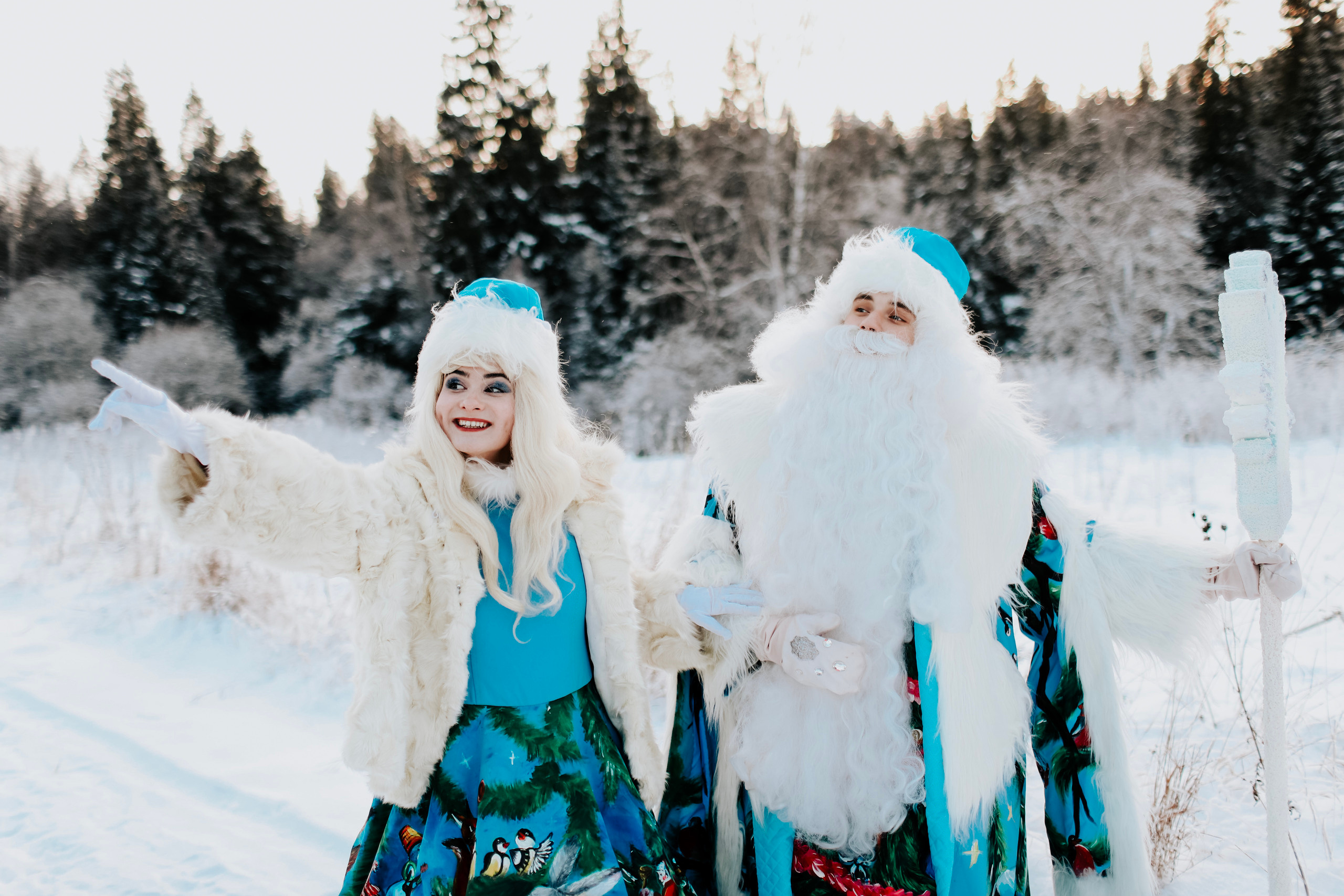 В гостях у Деда Мороза. Фотограф Томск Скавронский Даниил