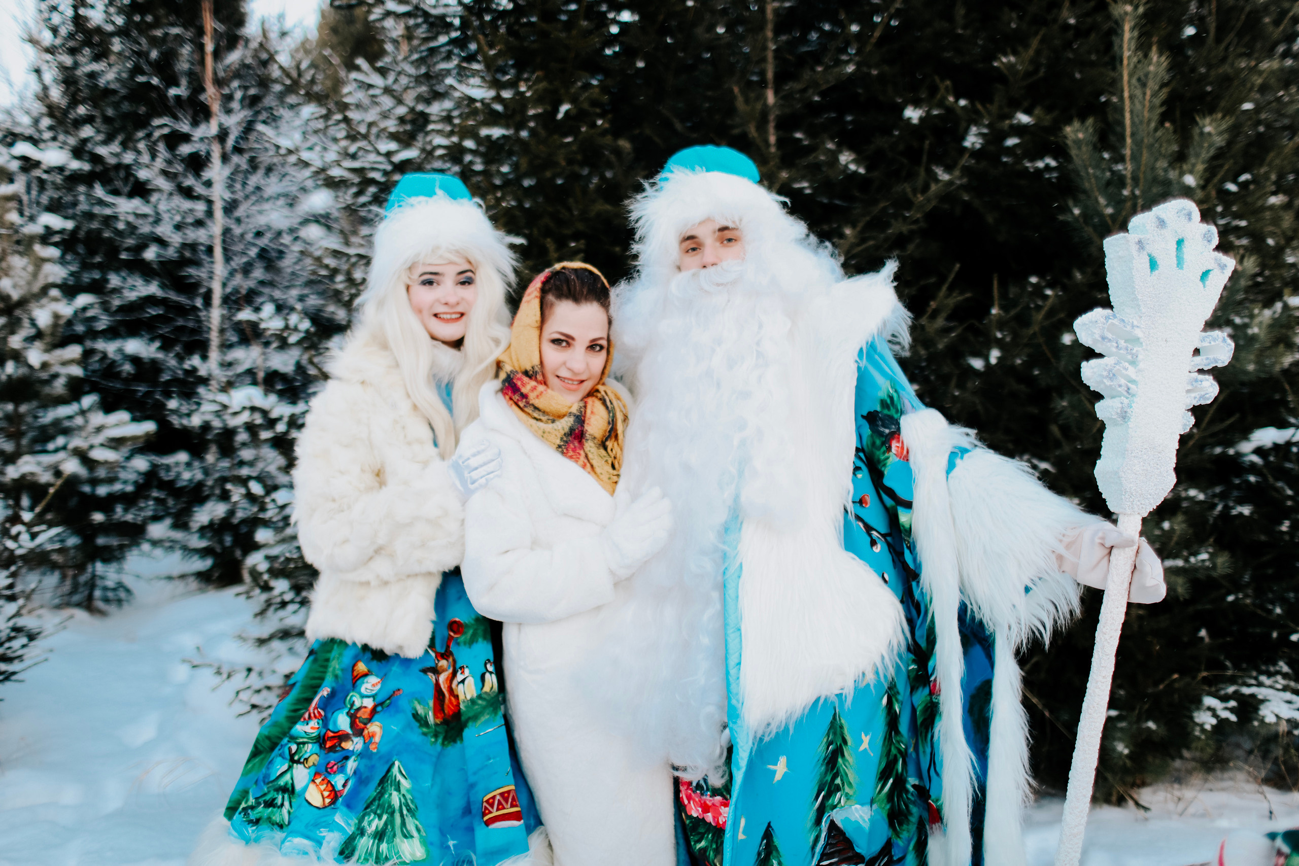 В гостях у Деда Мороза. Фотограф Томск Скавронский Даниил