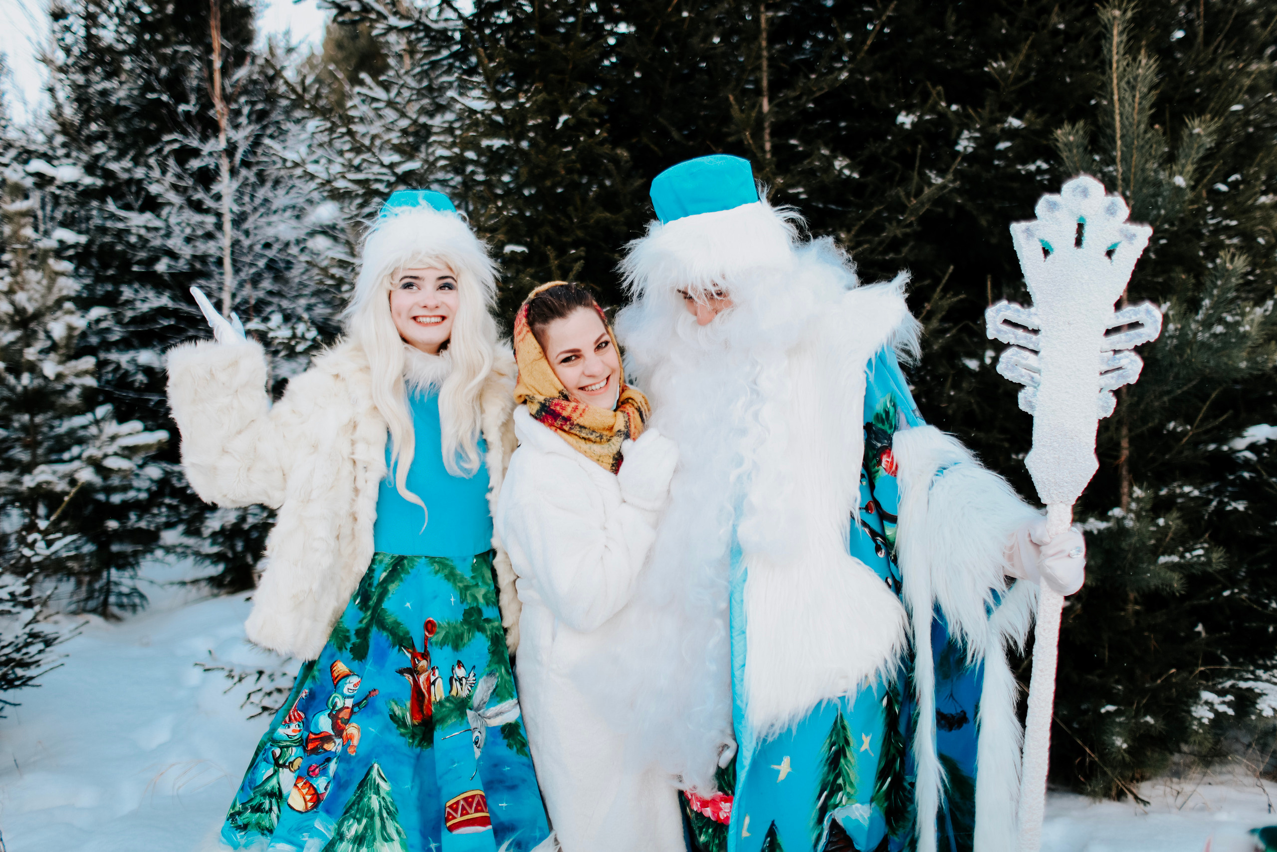 В гостях у Деда Мороза. Фотограф Томск Скавронский Даниил