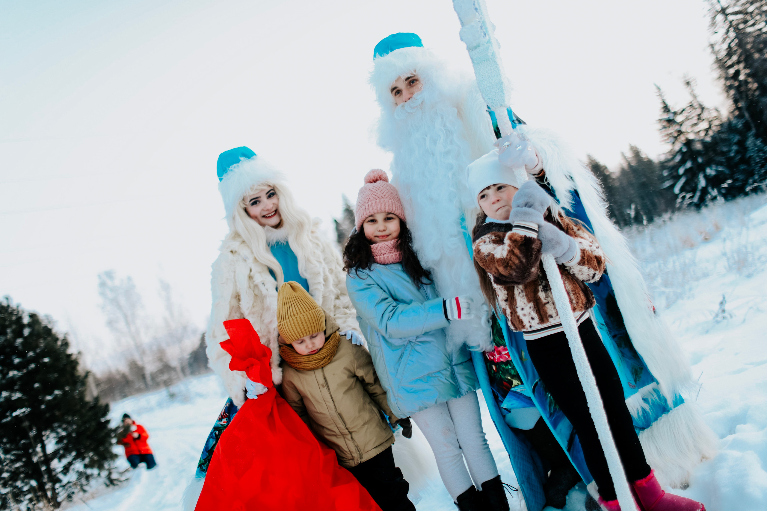 В гостях у Деда Мороза. Фотограф Томск Скавронский Даниил