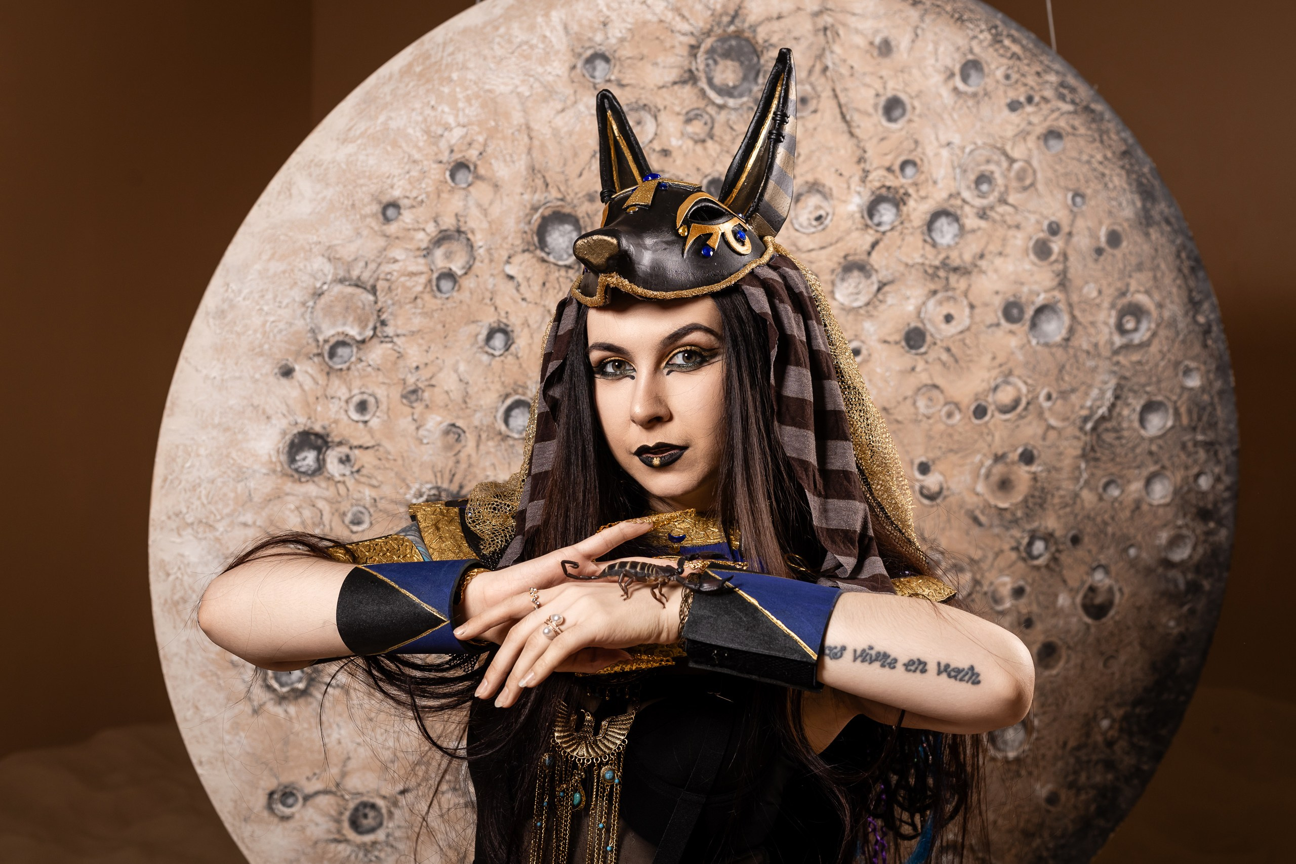 Фотосессия с ящерицами и скорпионами в Восточном стиле. Фотограф в Санкт-Петербурге — Сергей Петров