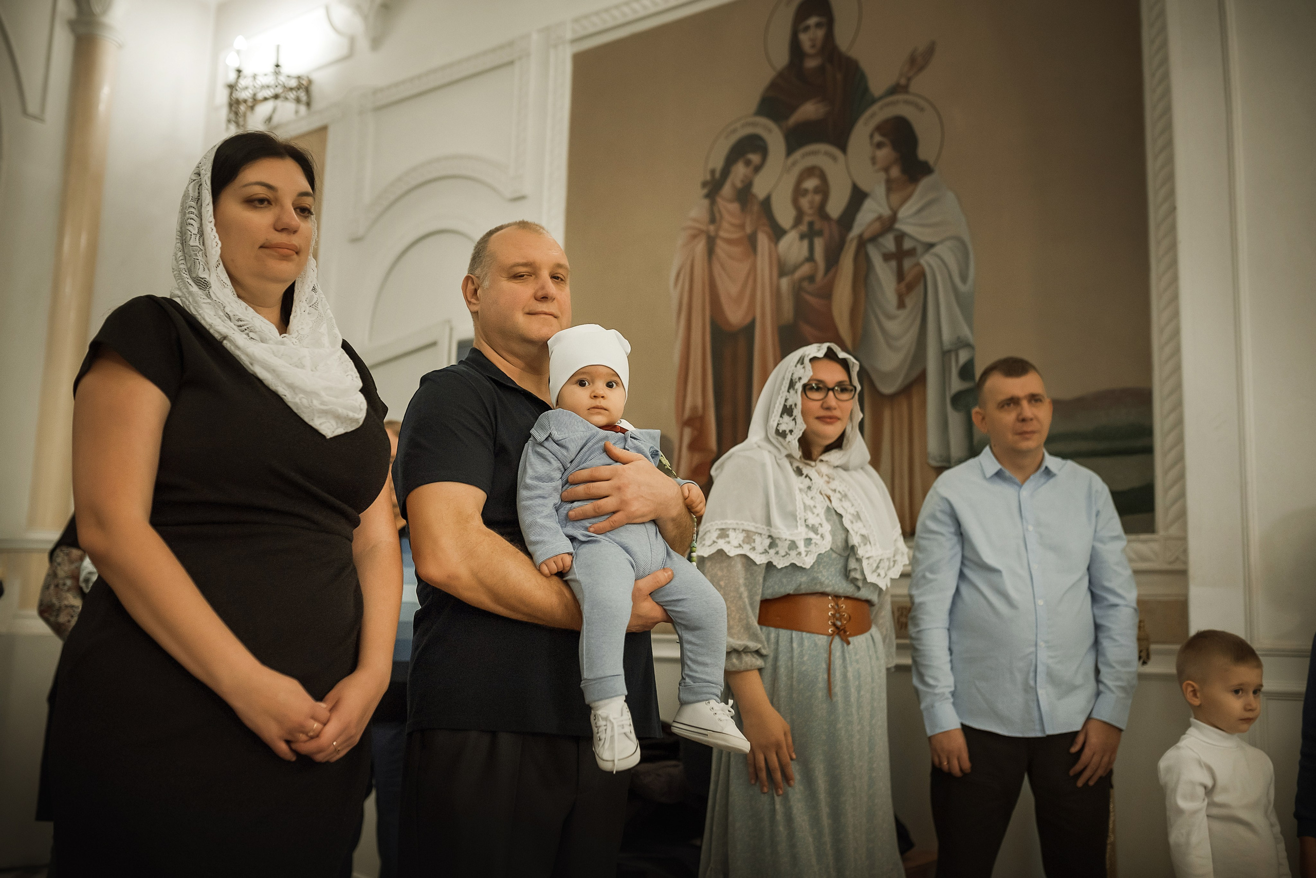 Крещение Семёна _ Храм святой вмч. Екатерины. Семейный фотограф в Ростове-на-Дону Татьяна Литвинова
