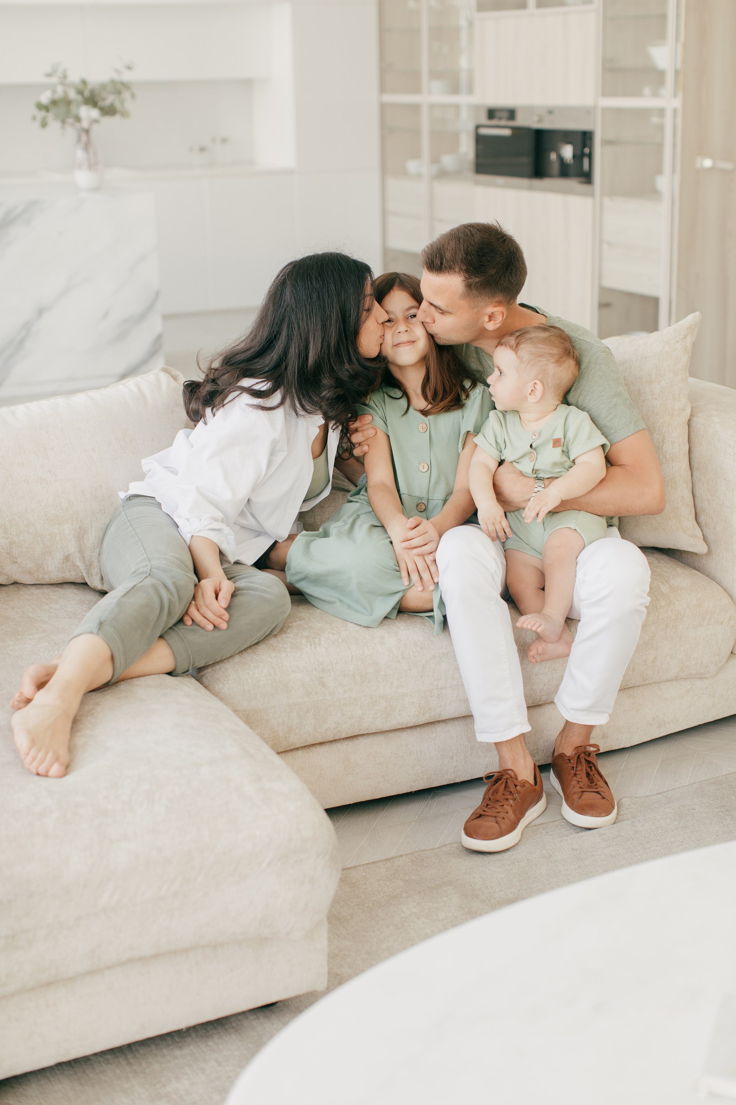 Семейные фотосессии. Фотосессии в фотостудии Мимика Москва