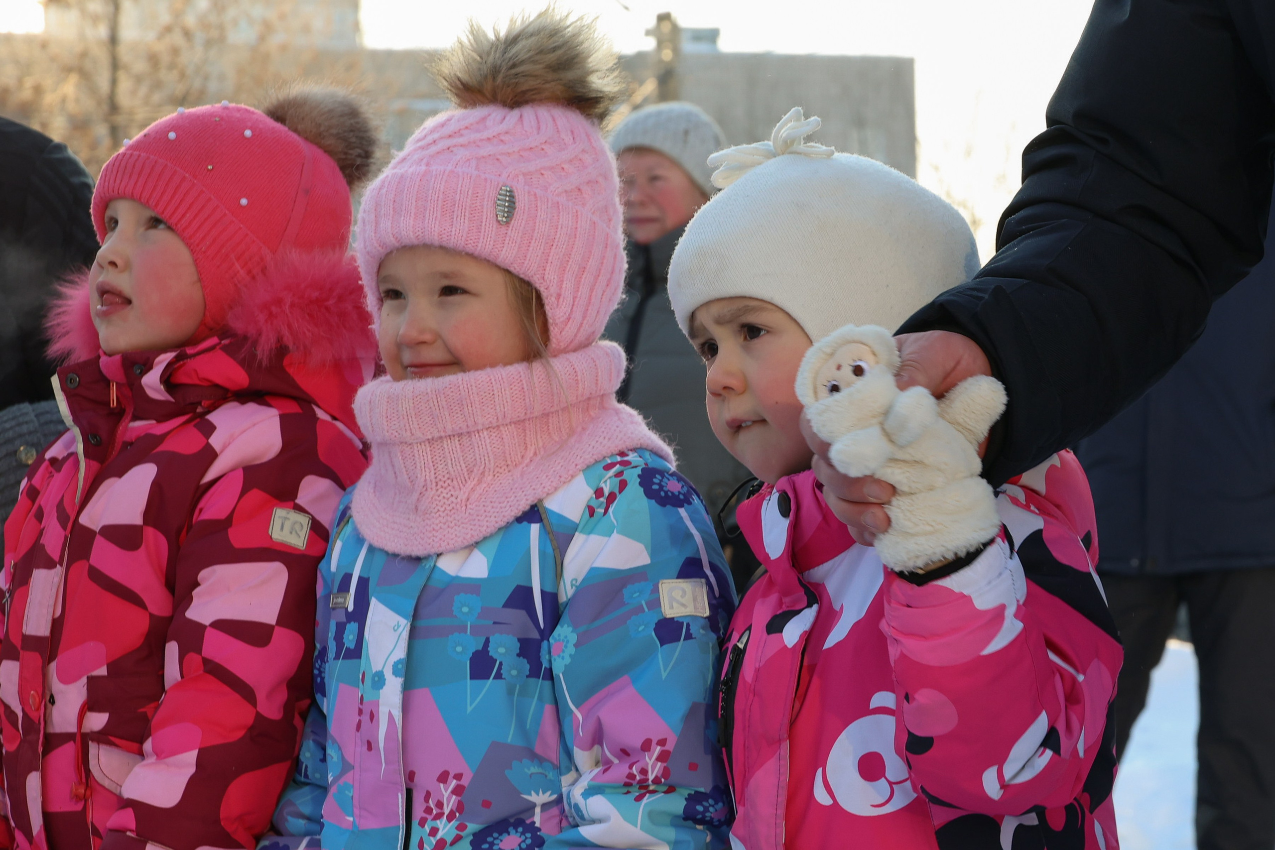 Новогодний праздник на улице
