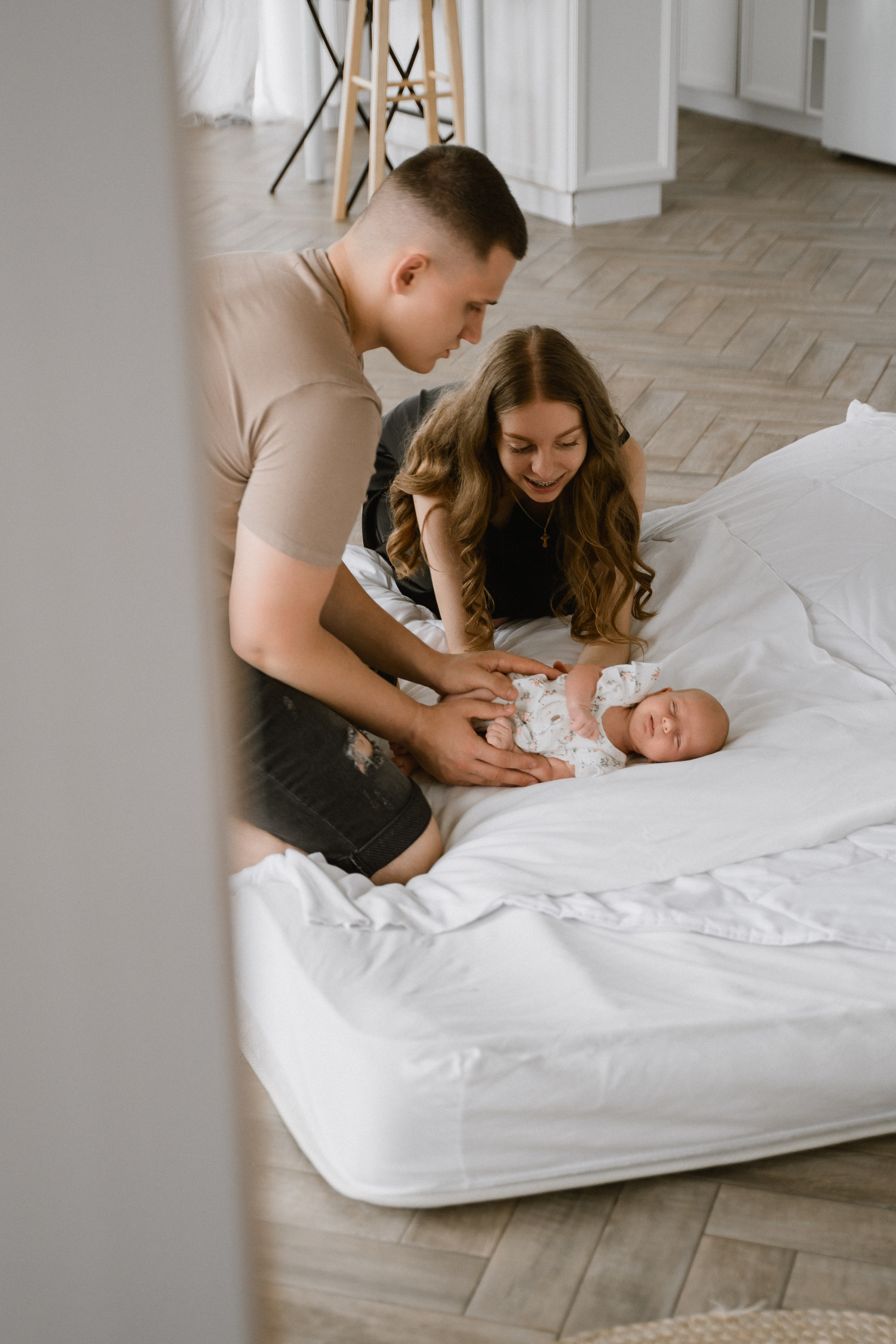 Самая первая фотосессия: Алёна, Лёша и Танюша. Фотограф Москва. Екатерина Дударевич