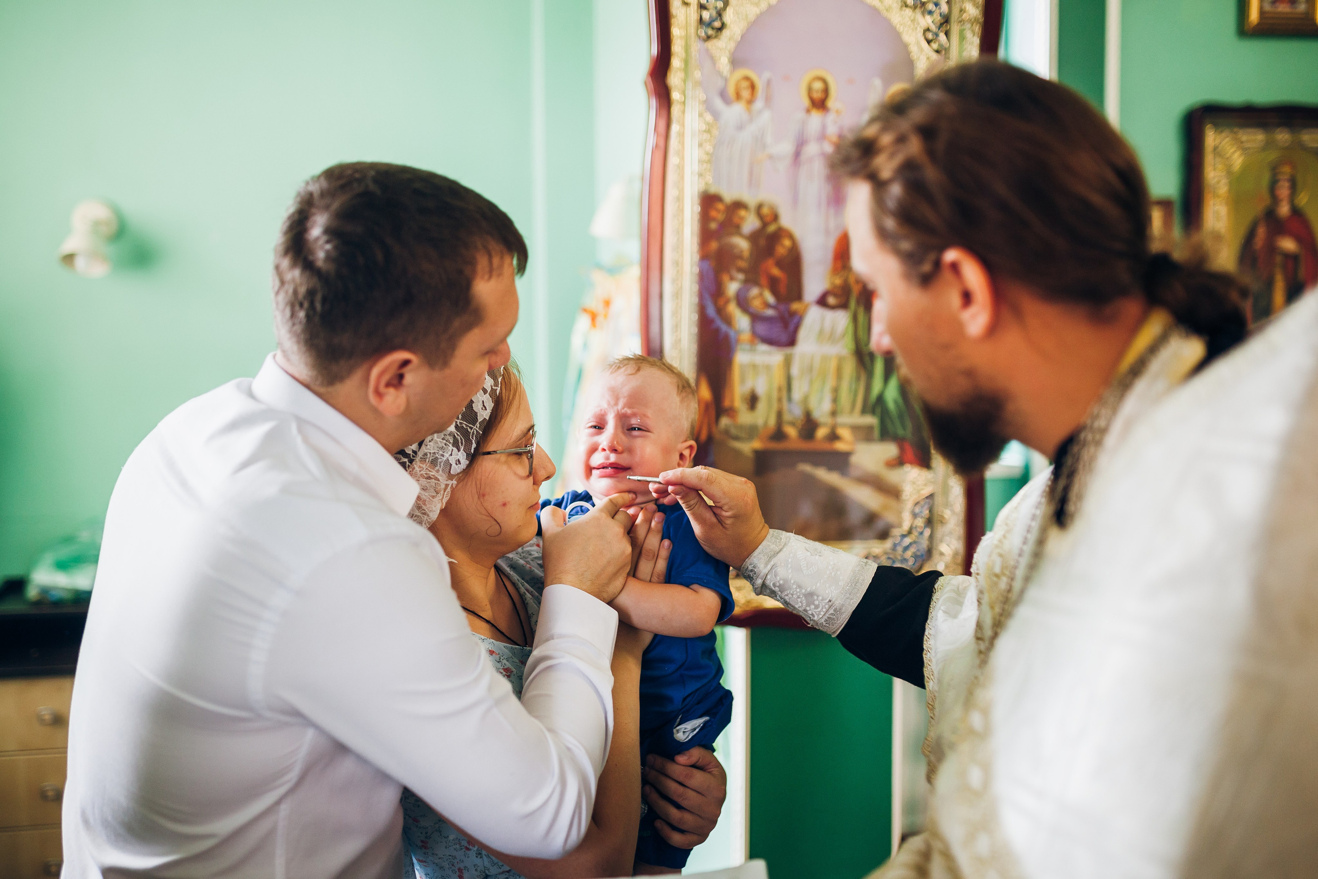 Крещение. Фотограф Денис Денисов