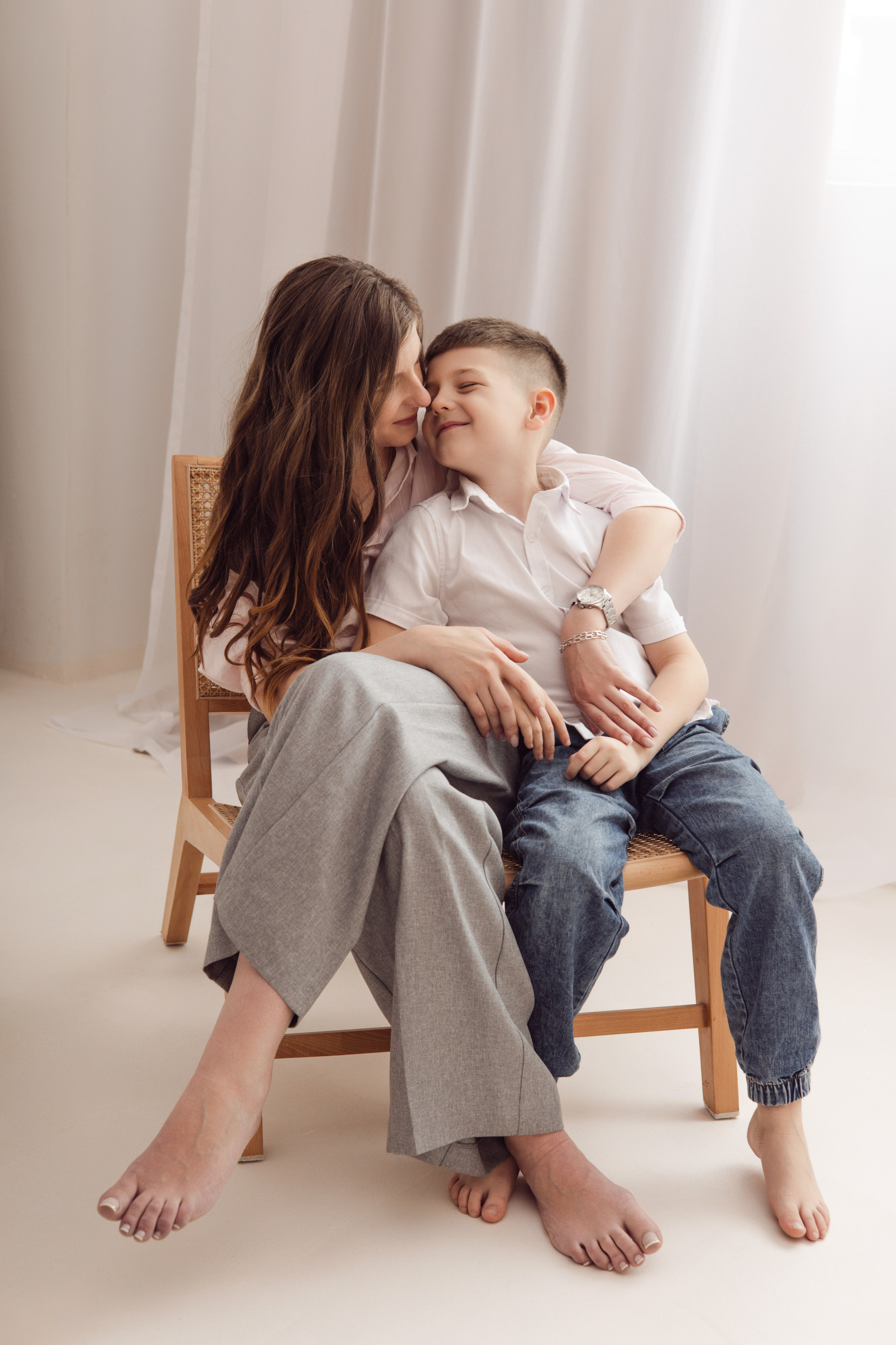 Вика с мамой. Портретный, свадебный, репортажный фотограф во Владивостоке Юлиана Джули Фокс