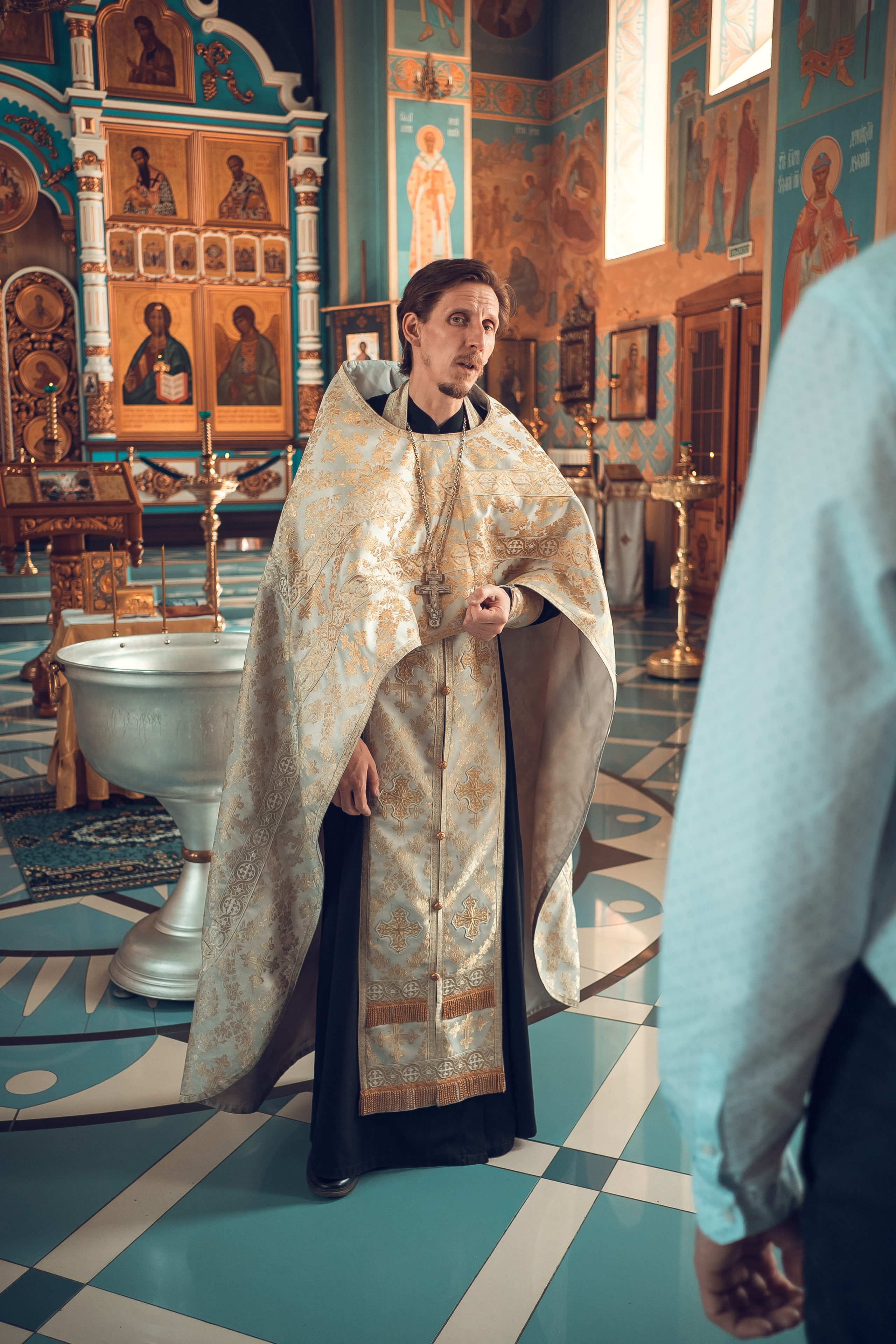 Крещение Марка Введенская церковь Сосновоборск. Фотограф на Крещение и Венчание в Красноярске Рамазанова Юлия