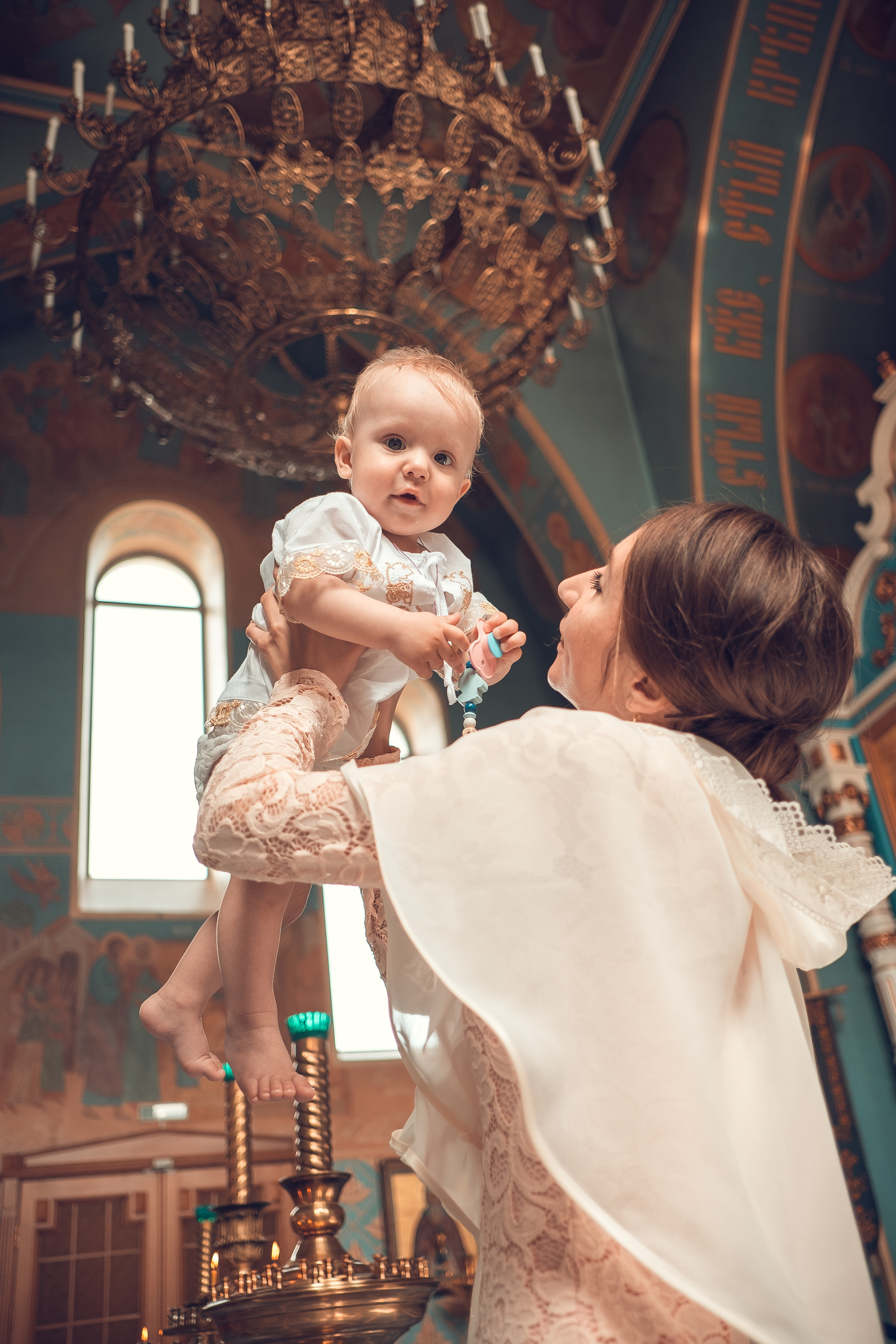 Крещение Марка Введенская церковь Сосновоборск. Фотограф на Крещение и Венчание в Красноярске Рамазанова Юлия