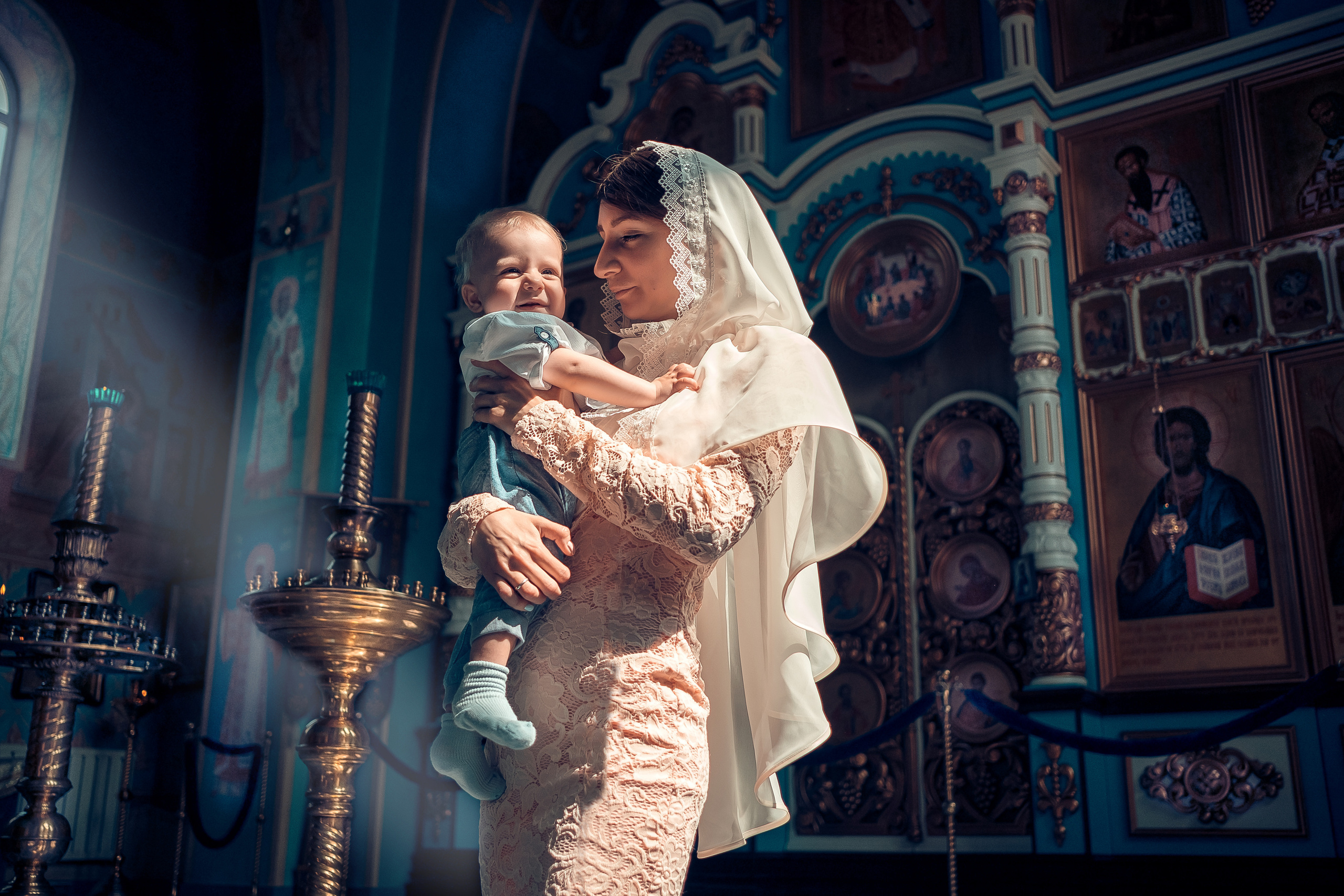 Крещение Марка Введенская церковь Сосновоборск