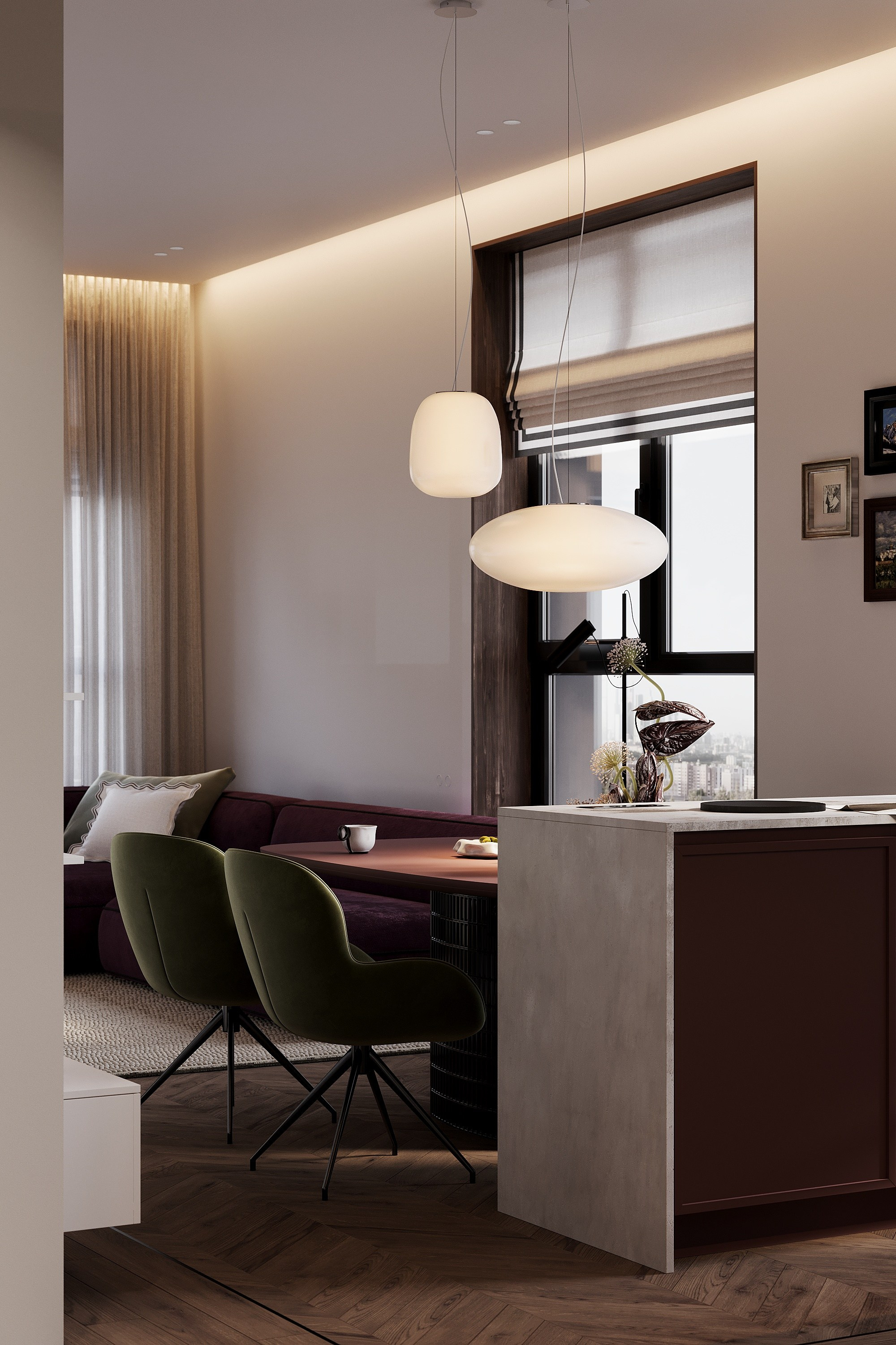ЖК River Park (5). Студия дизайна интерьера mono moon в Москве
