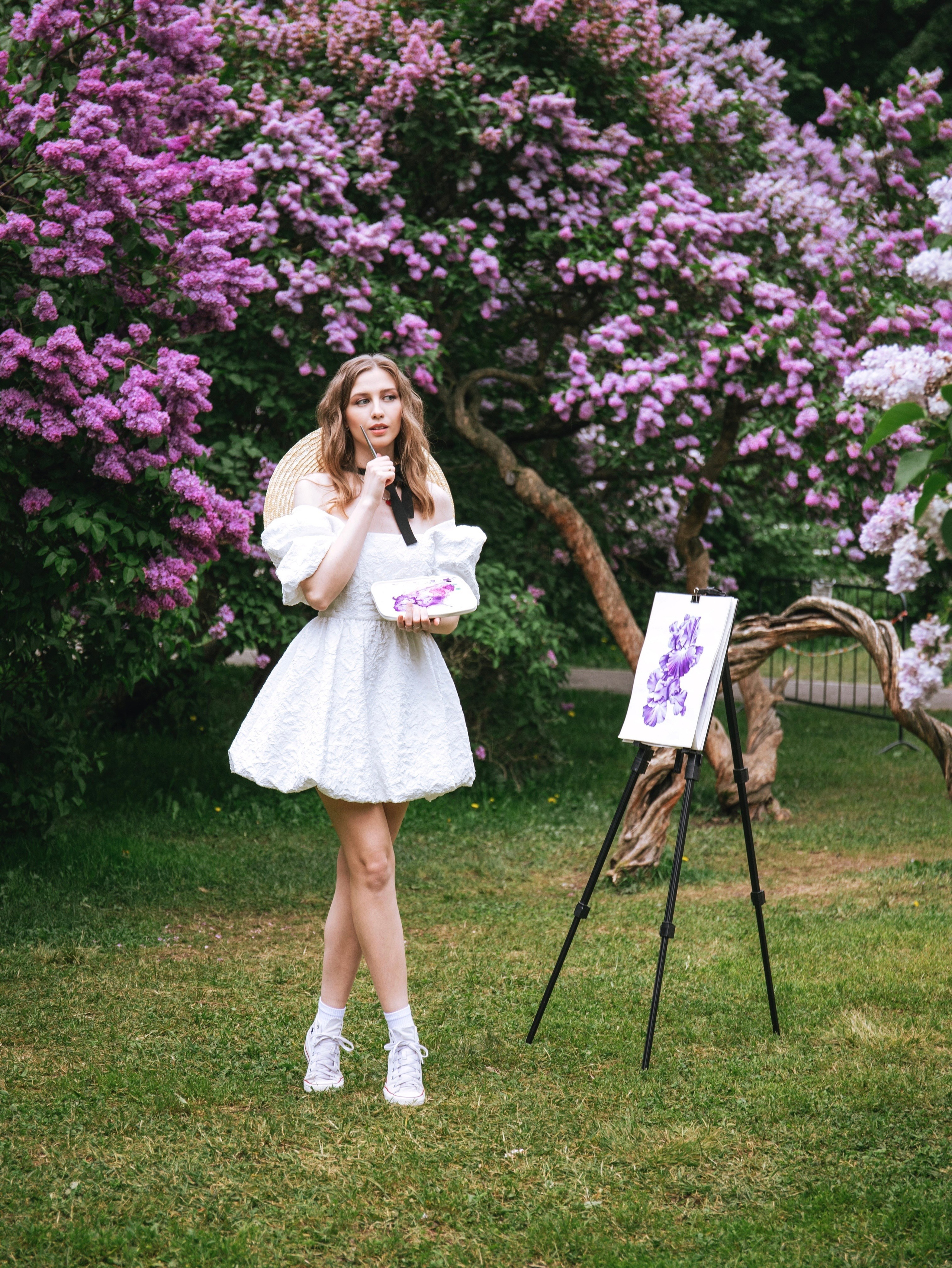 Цветение сирени. Свадебный и семейный фотограф в Москве Мила Широких