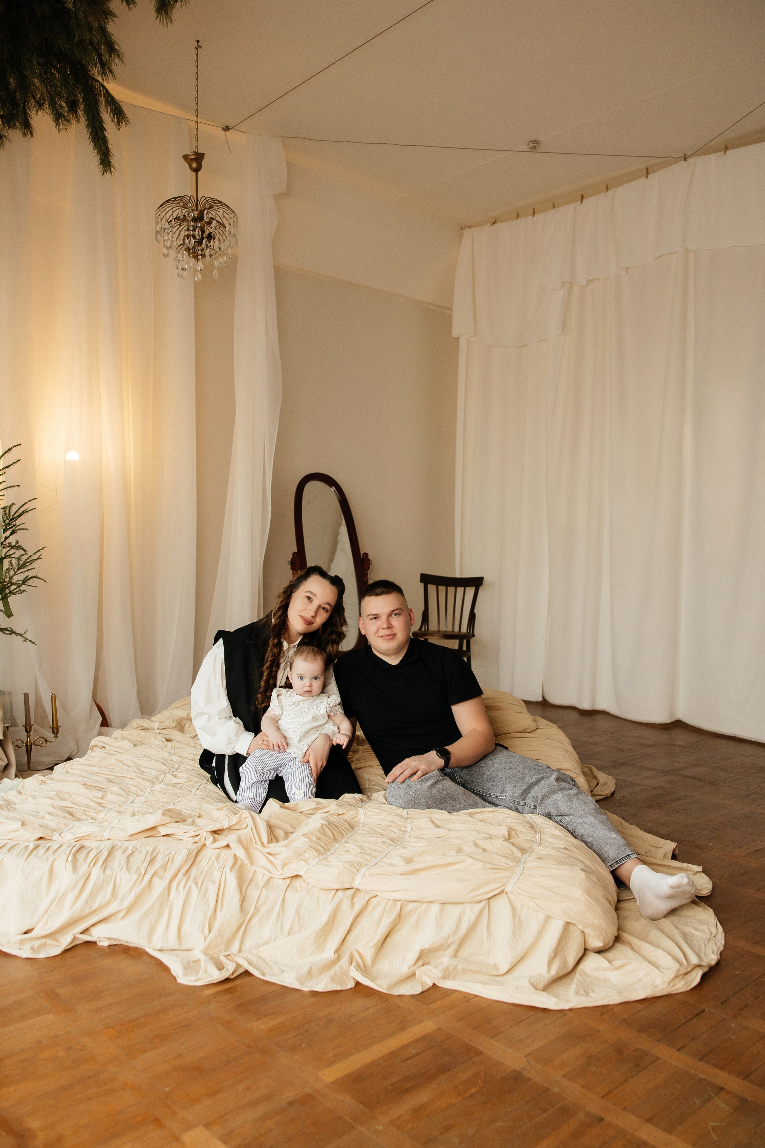 Лиза, Олег и Виктория. Семейный фотограф в Рязани и Рязанской области