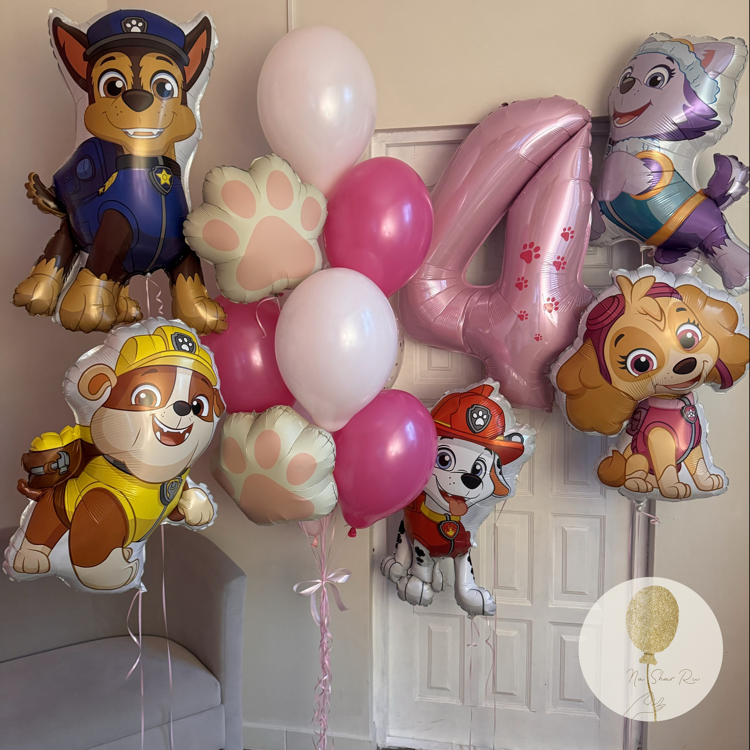 Шары для ребенка (девочка). Воздушные шары с гелием в Донецке