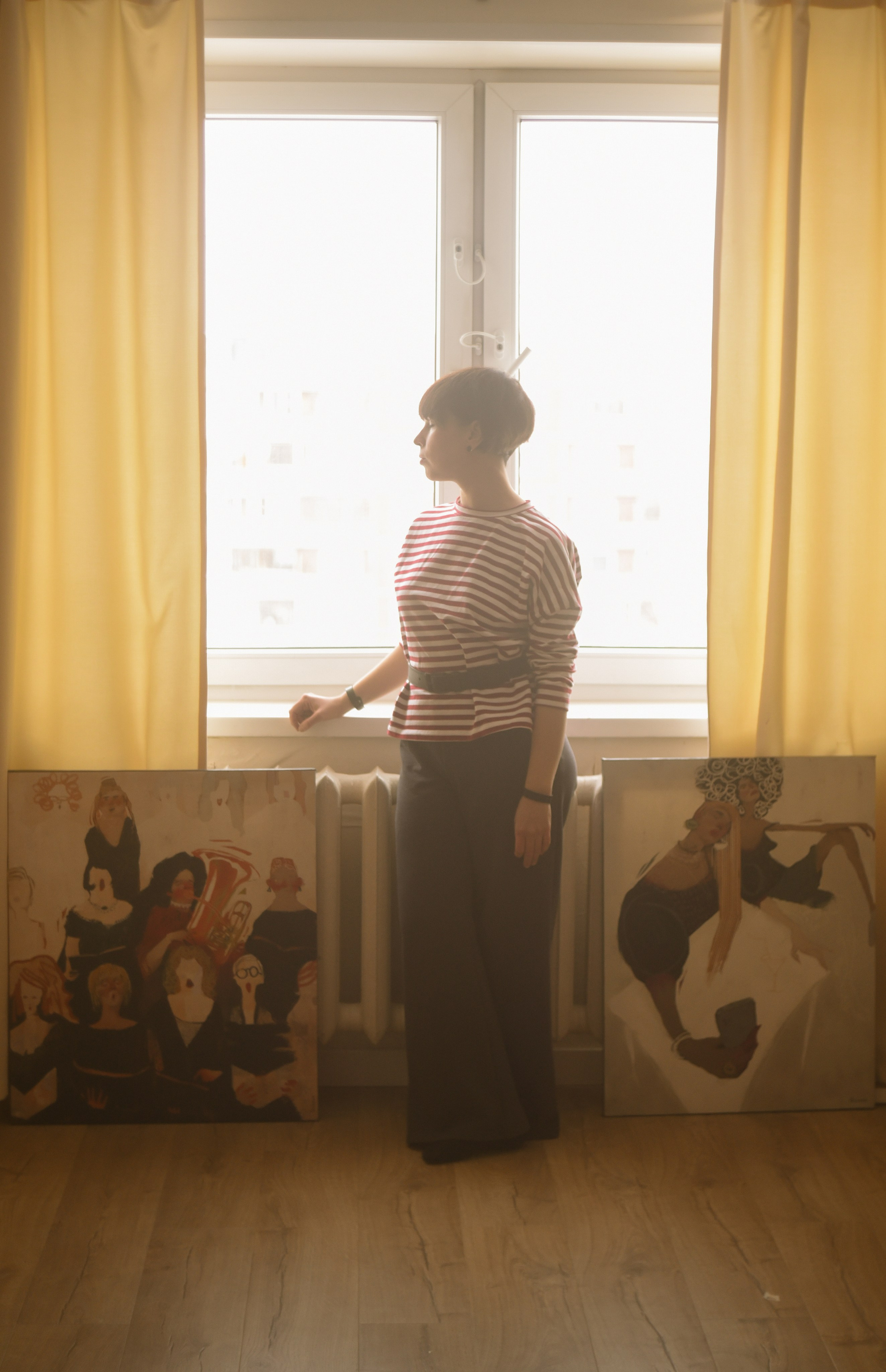 Люди искусства. Настя Икусова. Детский и семейный фотограф в Новосибирске Саша Дорошенко