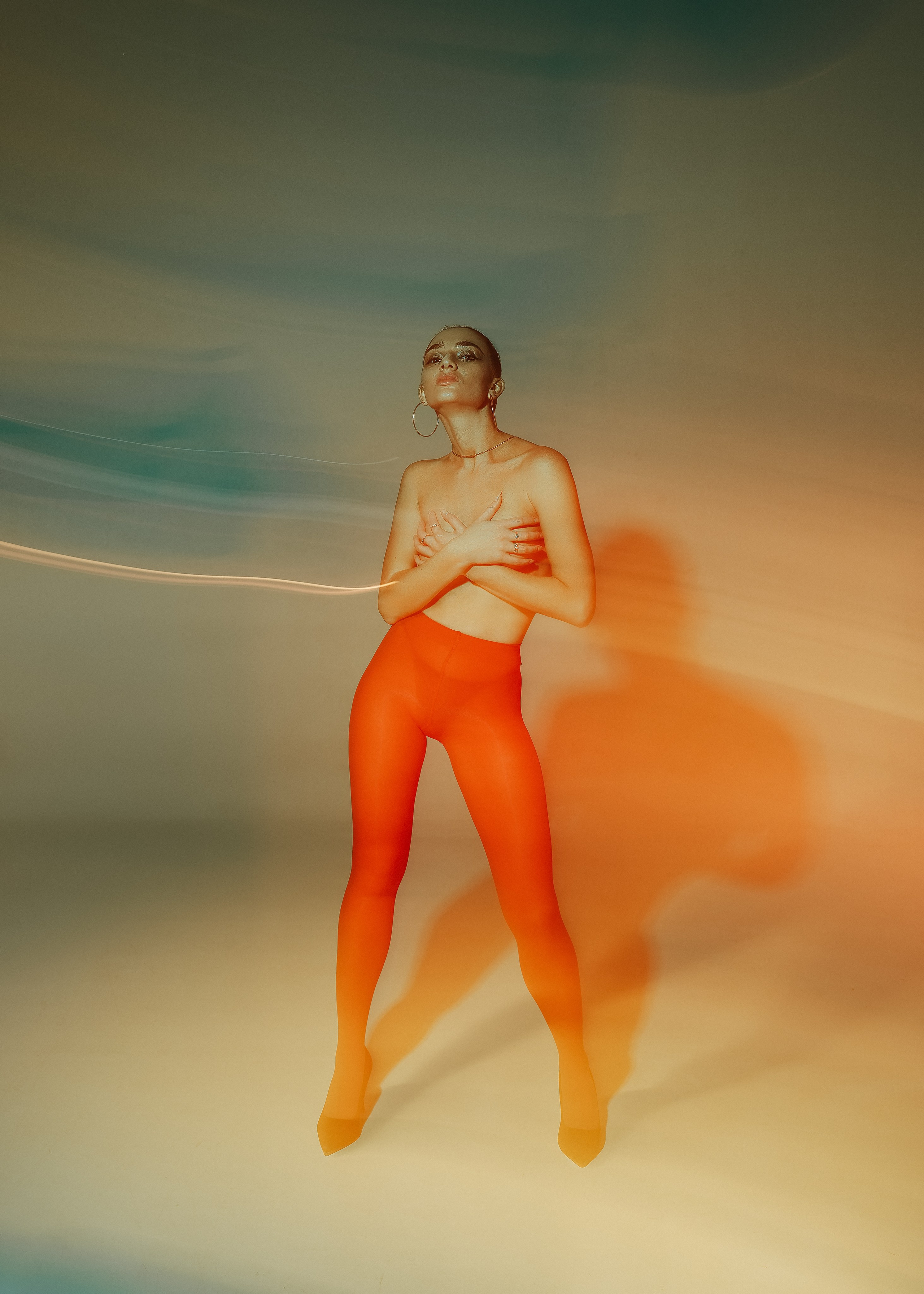 Ксения — фэшн фотосессия в студии. Свадебный и портретный фотограф в Санкт-Петербурге Анна Демьянова