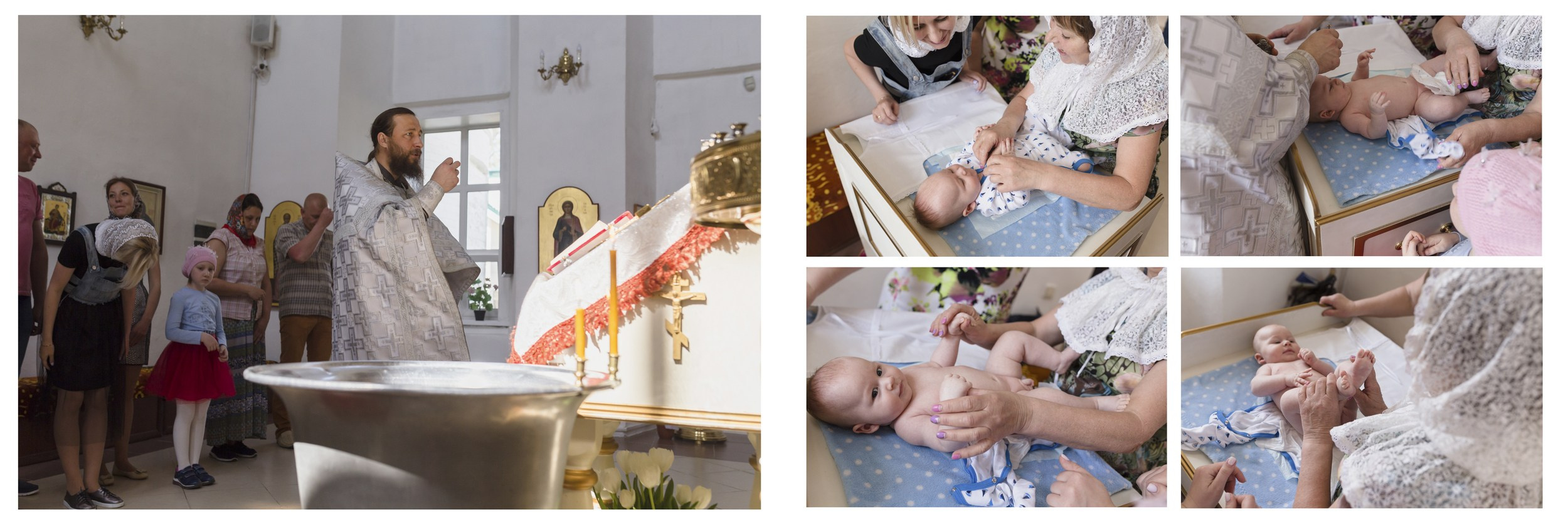 Фотокнига крещения, крестин