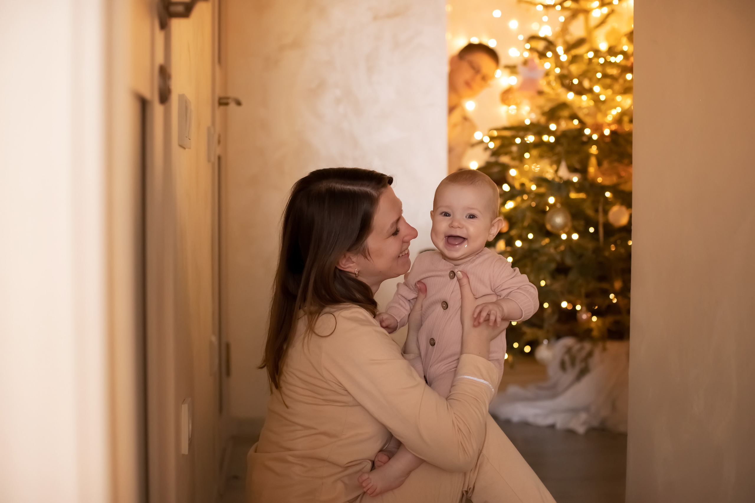 Теплое Рождество. Семейный и детский фотограф в Саратове Полина Коткина