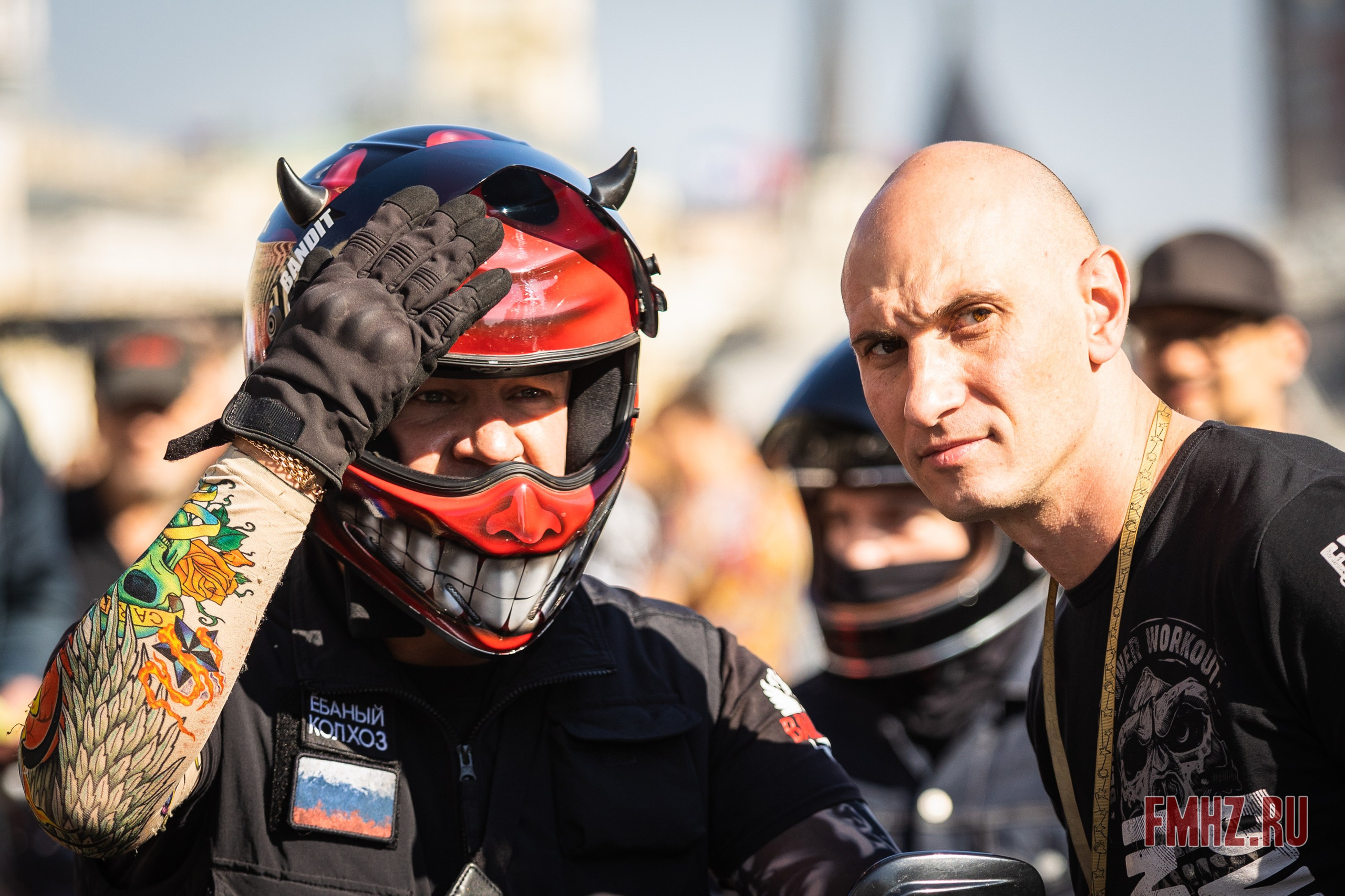 Закрытие Мотосезона 2023 на проспекте Академика Сахарова. Фотограф Владимир Охрименко