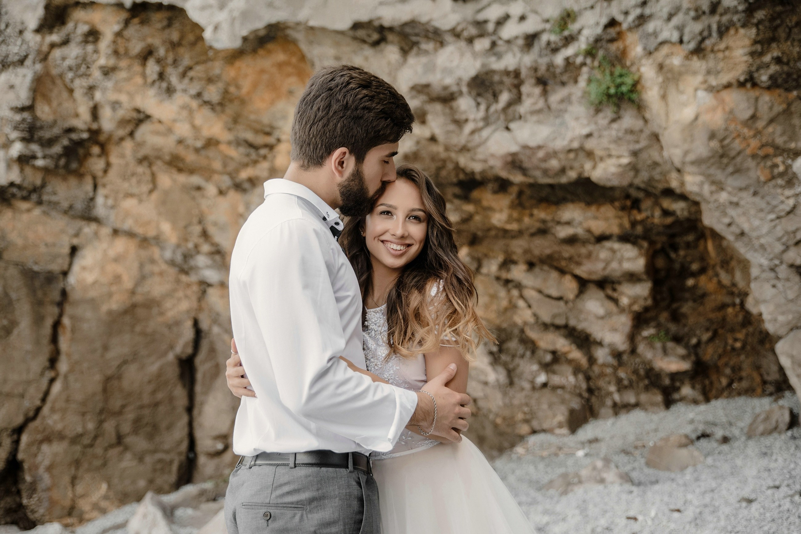 Свадебная фотосессия и выездная регистрация брака на берегу моря. Свадебный и семейный фотограф в Москве Светлана Зоткина