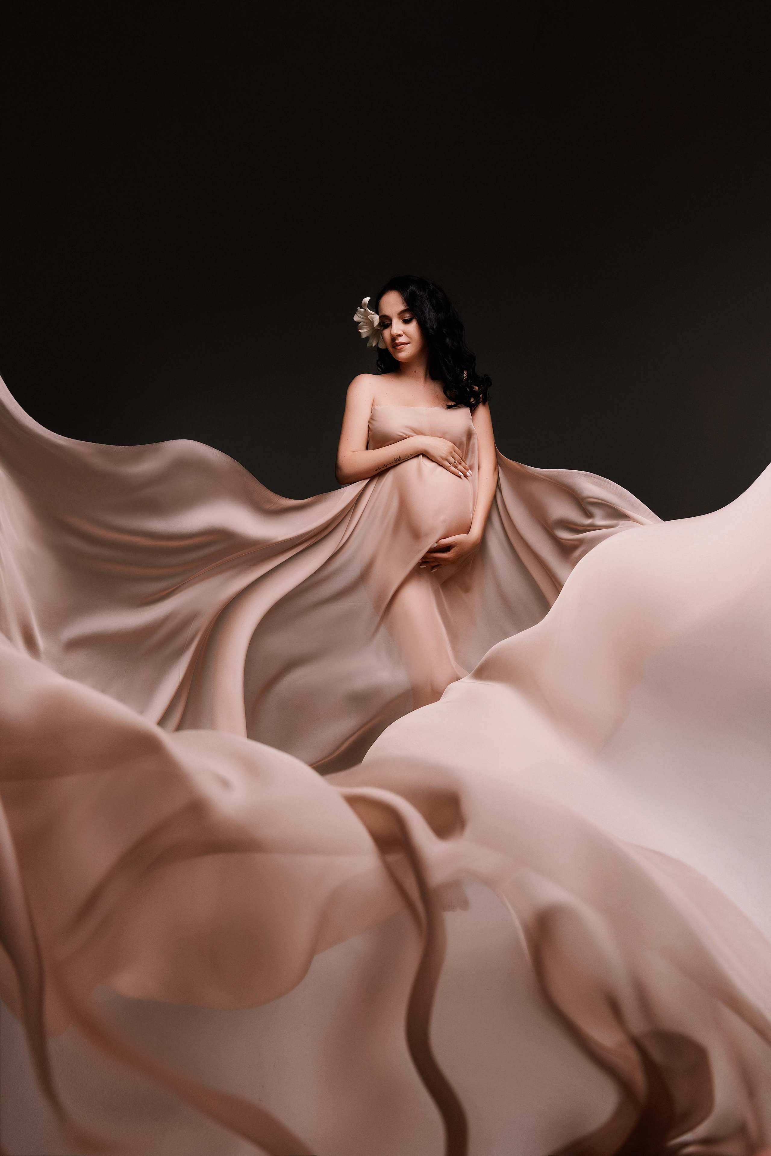 Фотограф беременности в стиле минимализм г. Сочи Илина Гринева