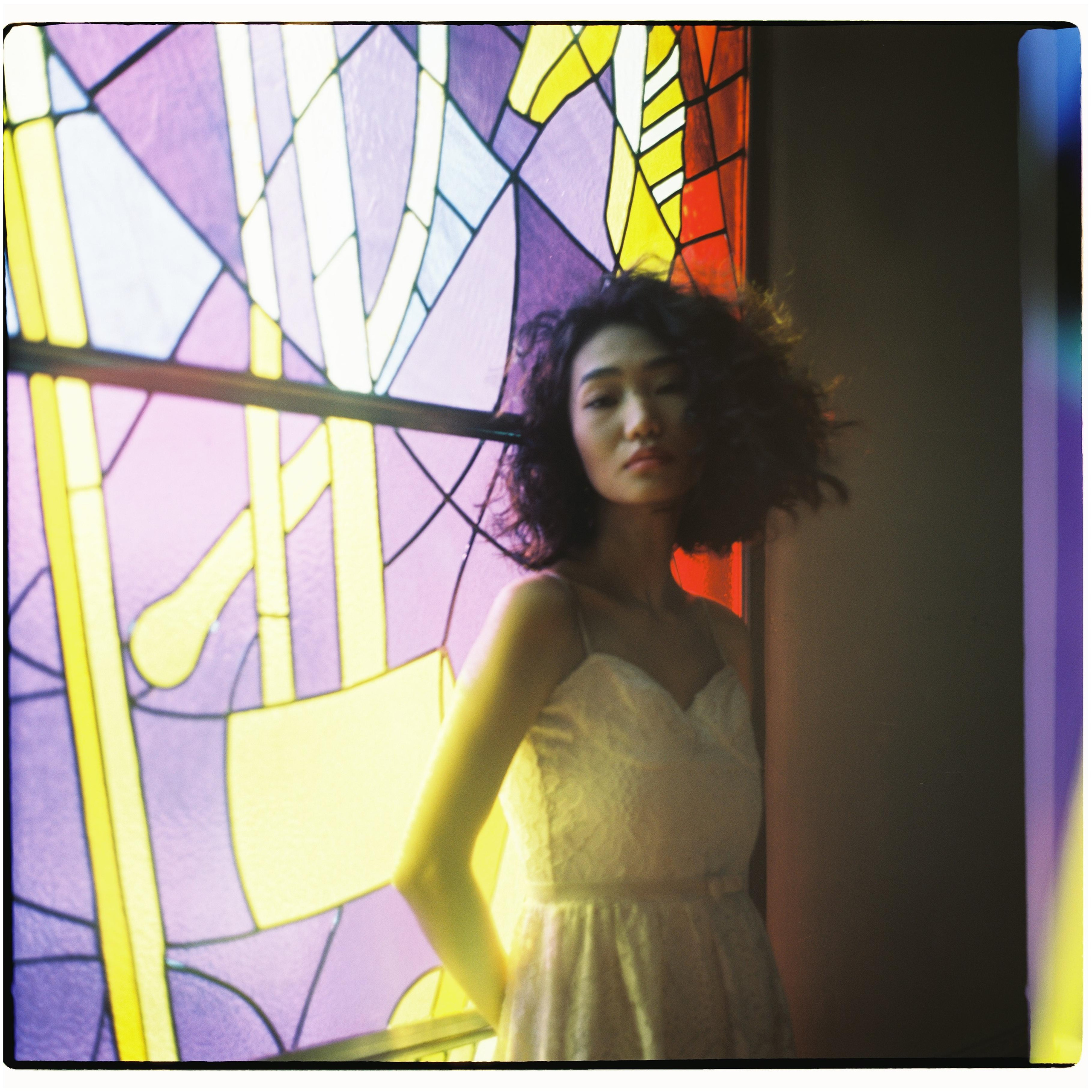 Эдита (пленка 120 тип, Kodak Portra400) / Edita (film 120 Kodak Portra400). Фотограф Айдын Седип в Кызыле