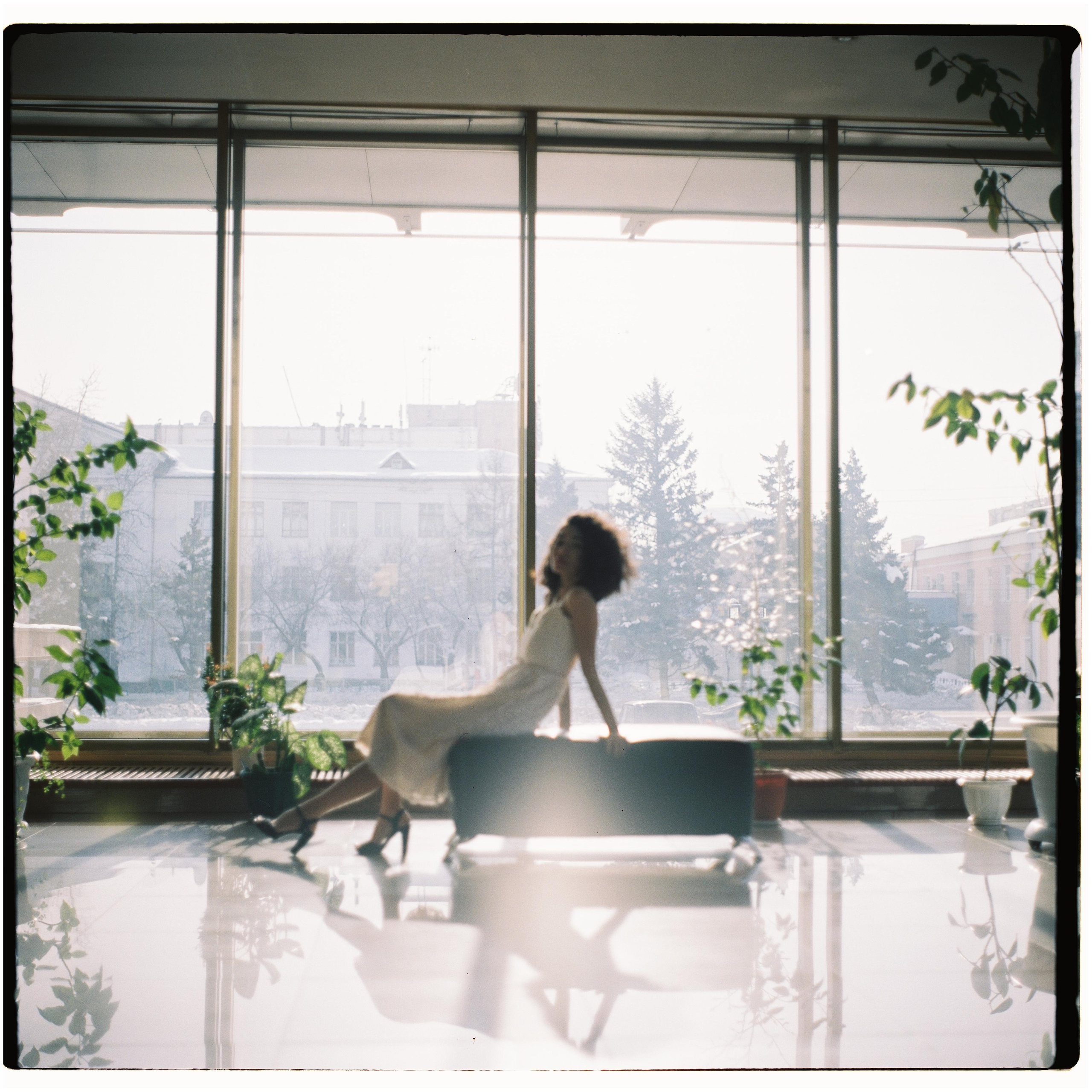 Эдита (пленка 120 тип, Kodak Portra400) / Edita (film 120 Kodak Portra400). Фотограф Айдын Седип в Кызыле