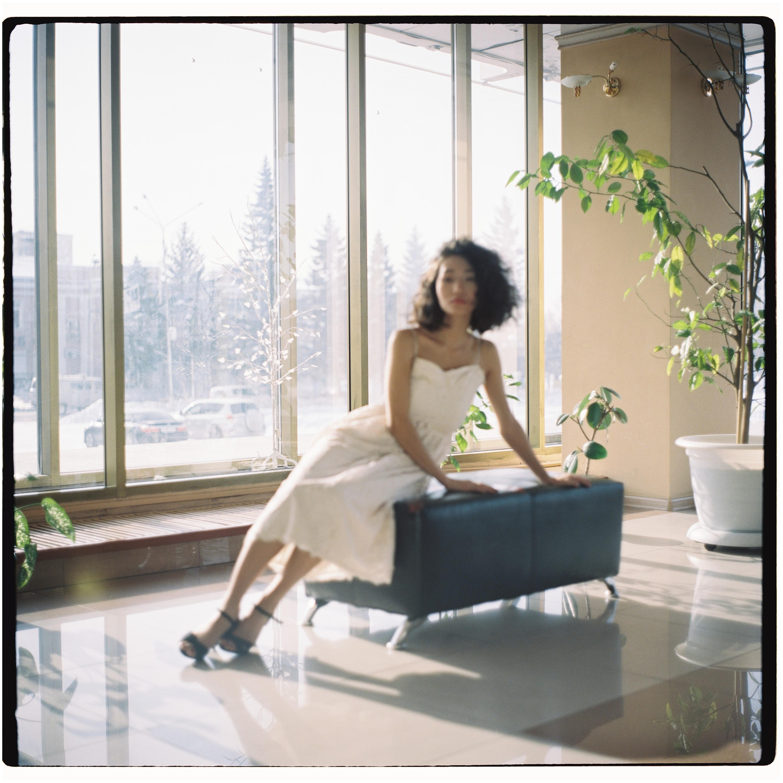 Эдита (пленка 120 тип, Kodak Portra400) / Edita (film 120 Kodak Portra400). Фотограф Айдын Седип в Кызыле