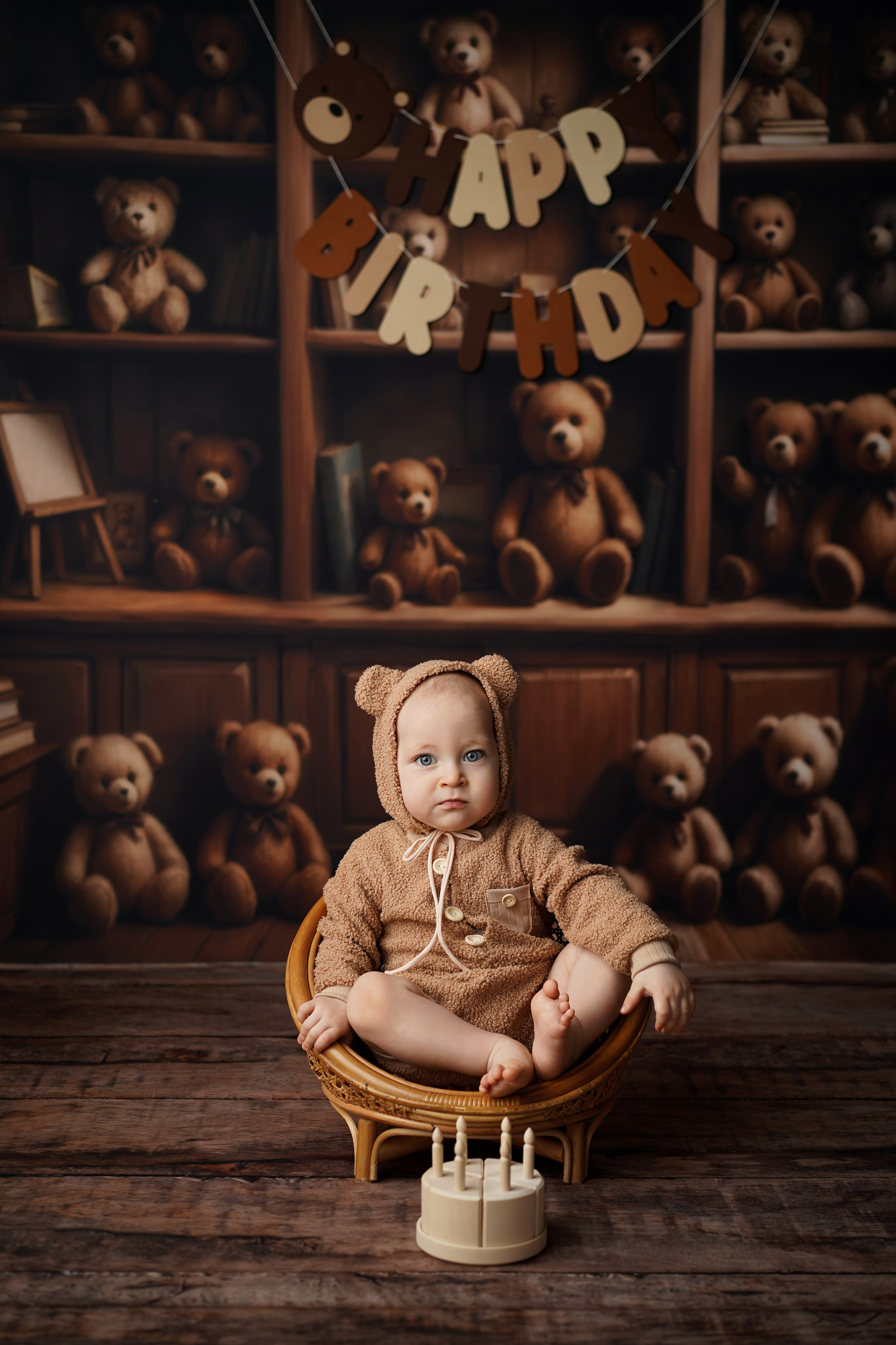 Годики. Фотограф новорождённых в Москве Елена Левина