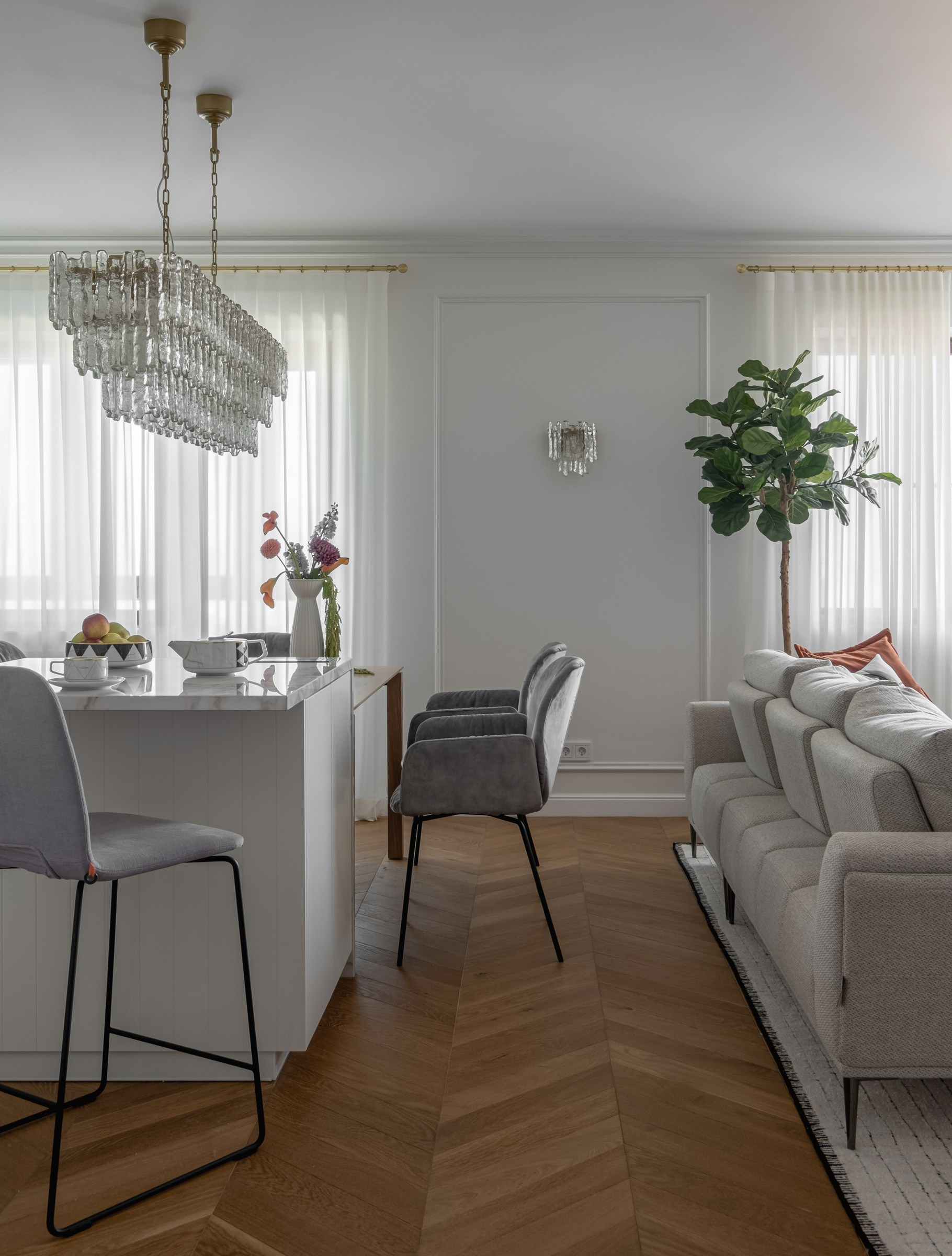 ДО/ПОСЛЕ. Дизайнер интерьера Диана Миронова Москва