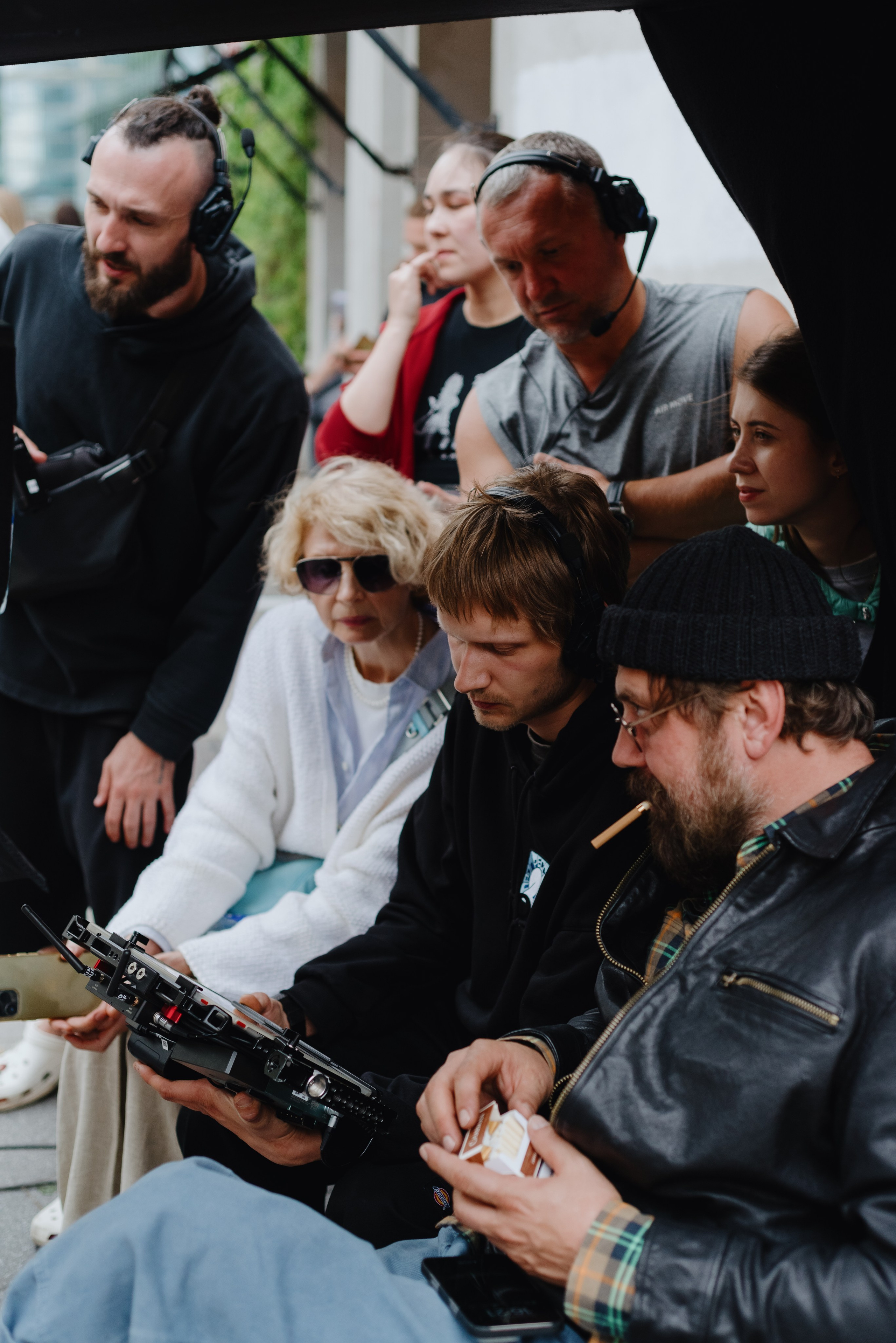 Бэкстейдж съемки клипа. Фотограф в Москве