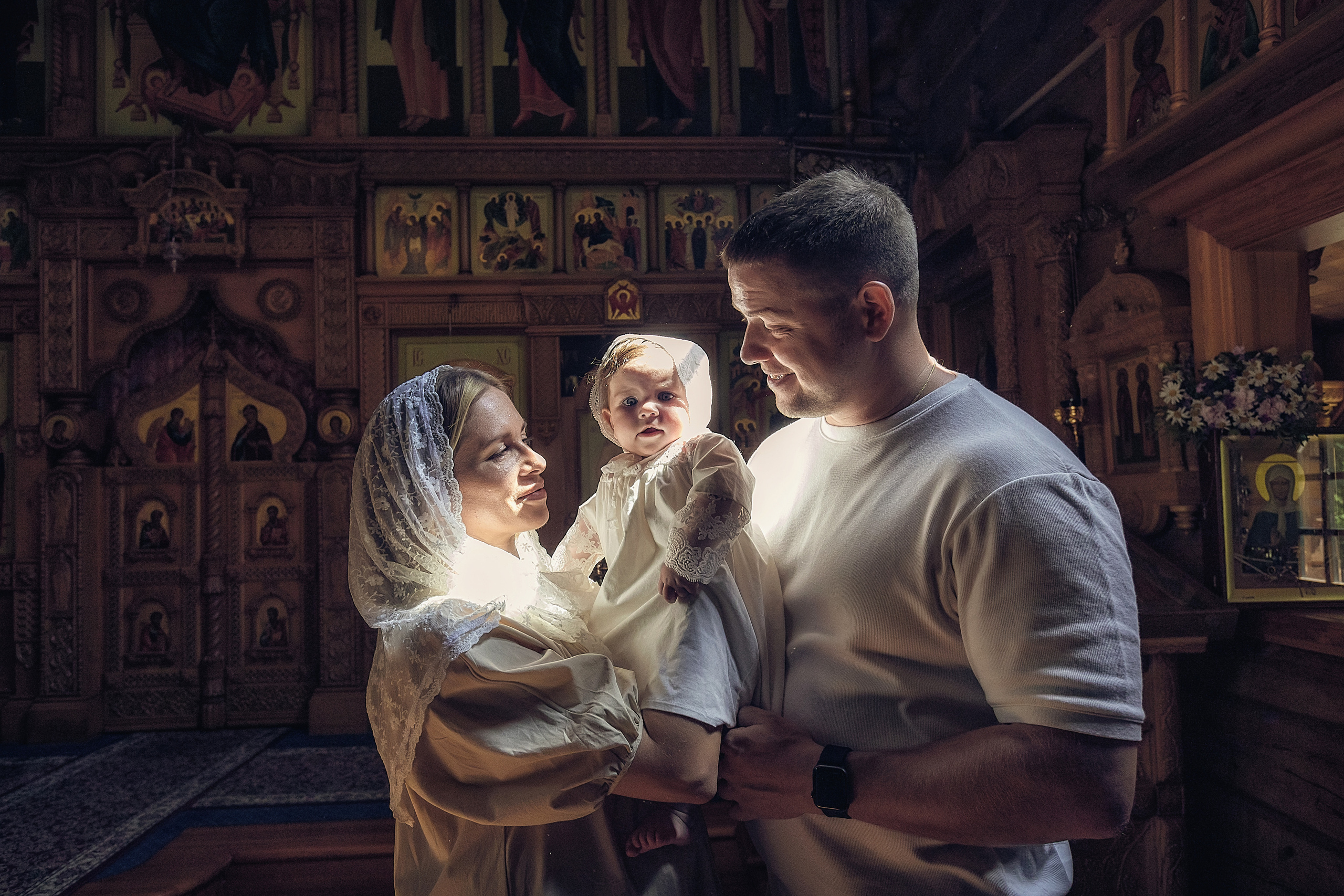 Анонс Таинства Крещения Александры. Фотограф на Таинство Крещения и Венчания в Москве и МО