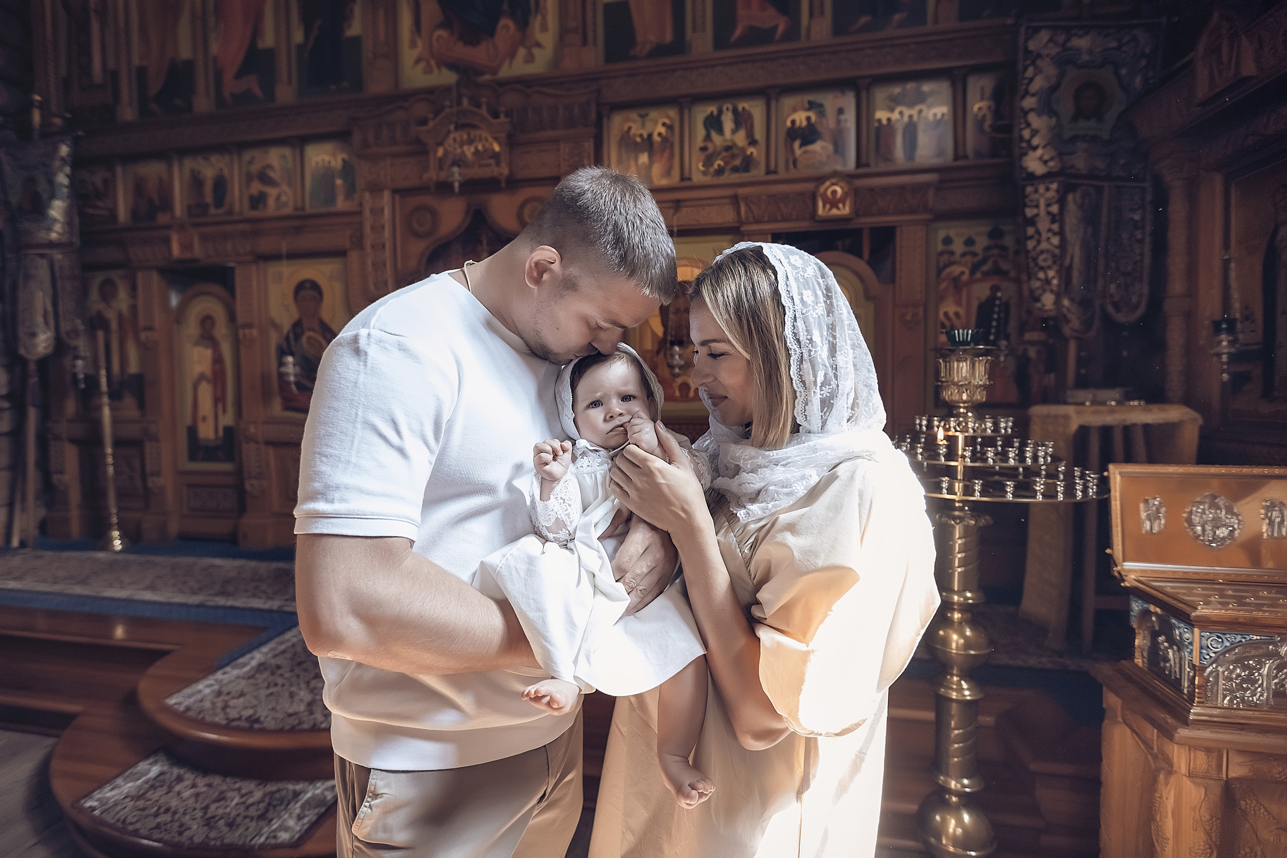 Анонс Таинства Крещения Александры. Фотограф на Таинство Крещения и Венчания в Москве и МО