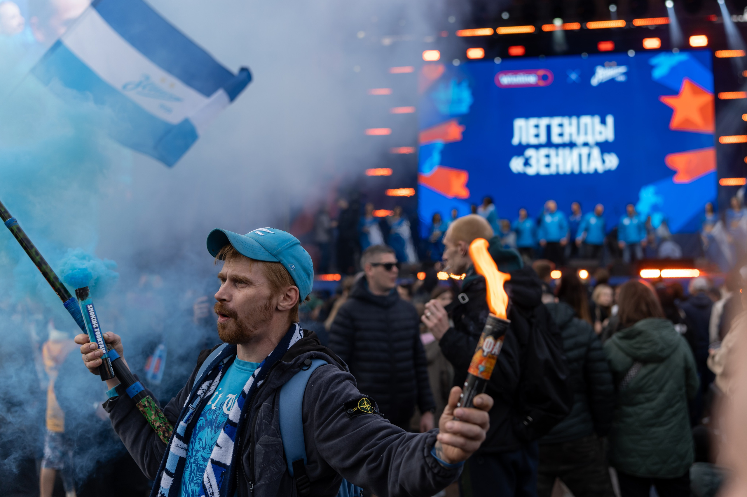 Зенит 100 лет. Андрей Сухинин репортажный свадебный фотограф Санкт-Петербург
