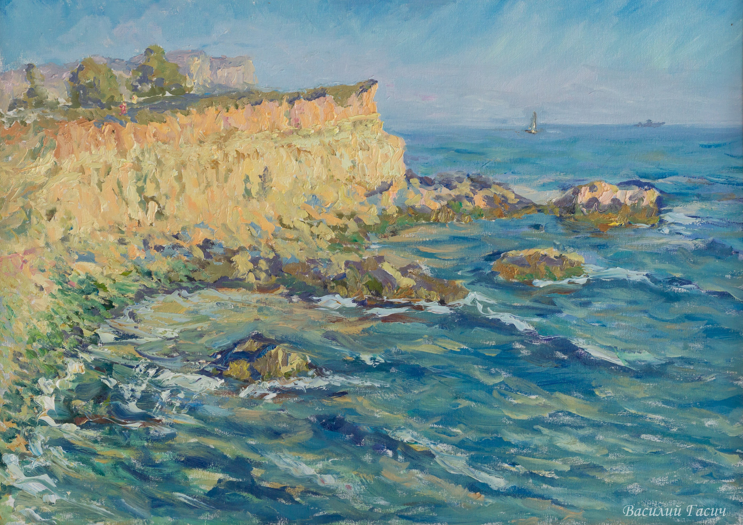 Крым. Художник Василий Гасич