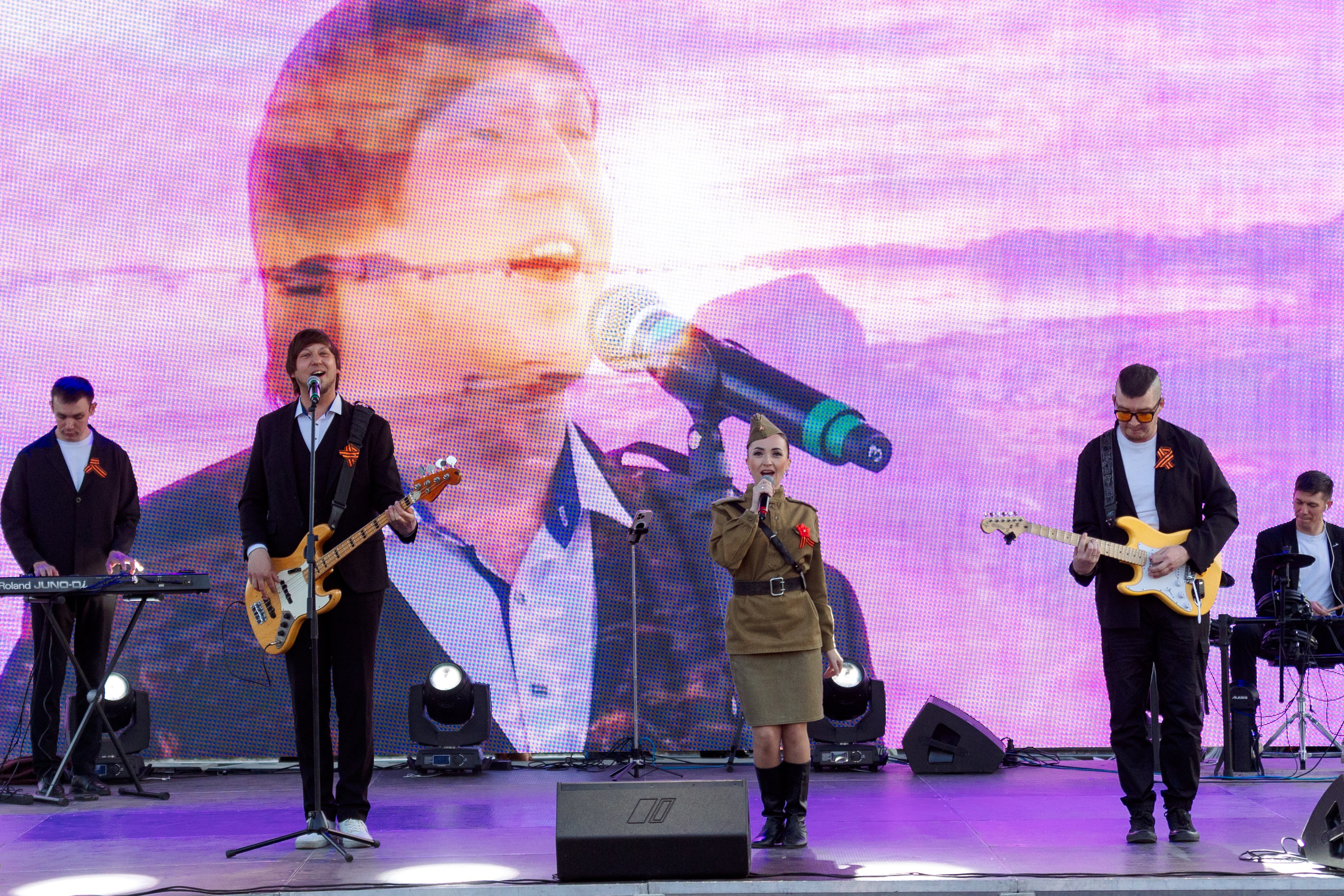 Концерт приуроченный к празднованию 80 лет победл. Свадебный и семейный фотограф в Улан-Удэ