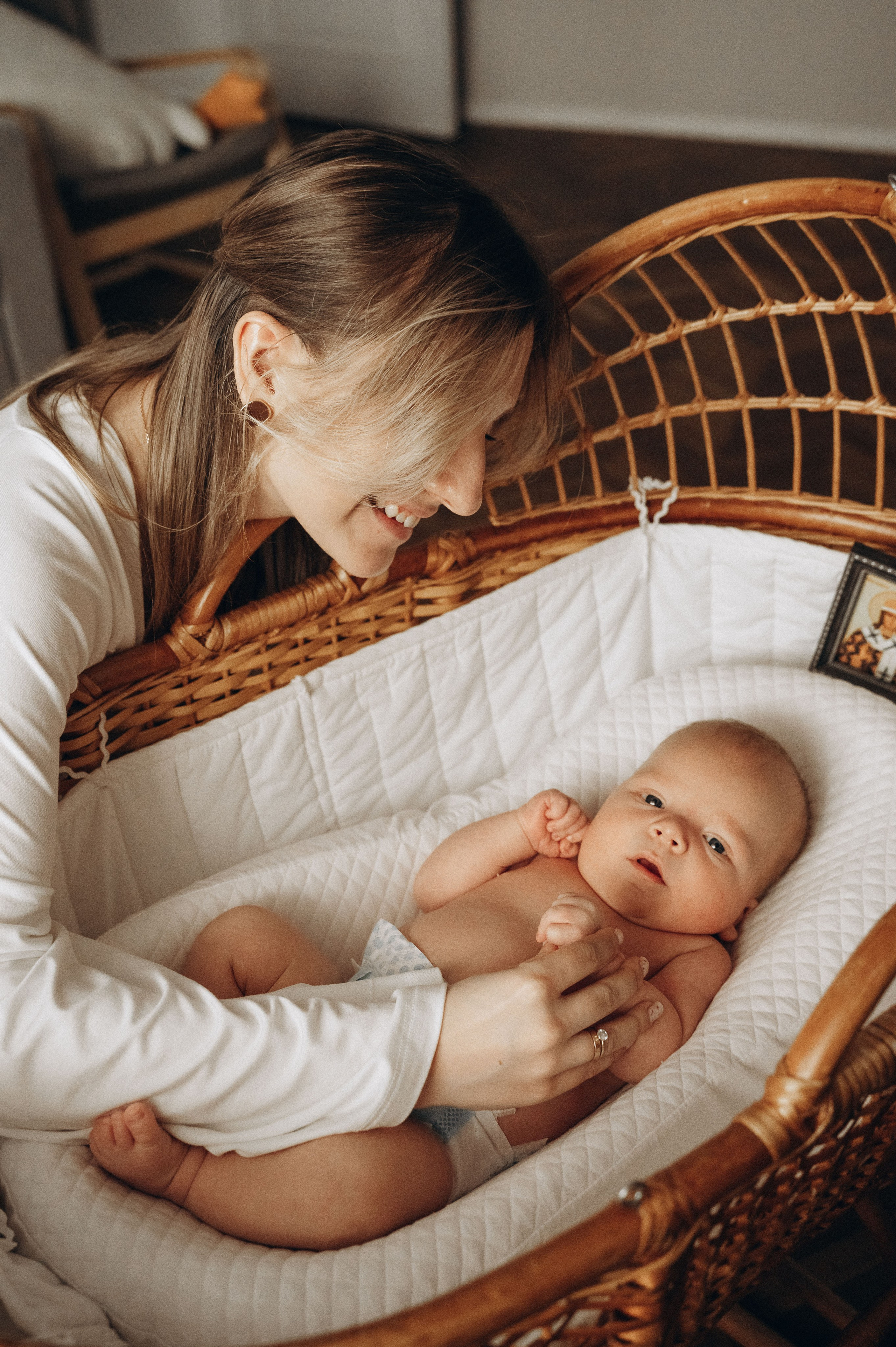 Иван, Ксения и Лев. Фотограф беременности и семьи, домашние съемки, Ньюборн