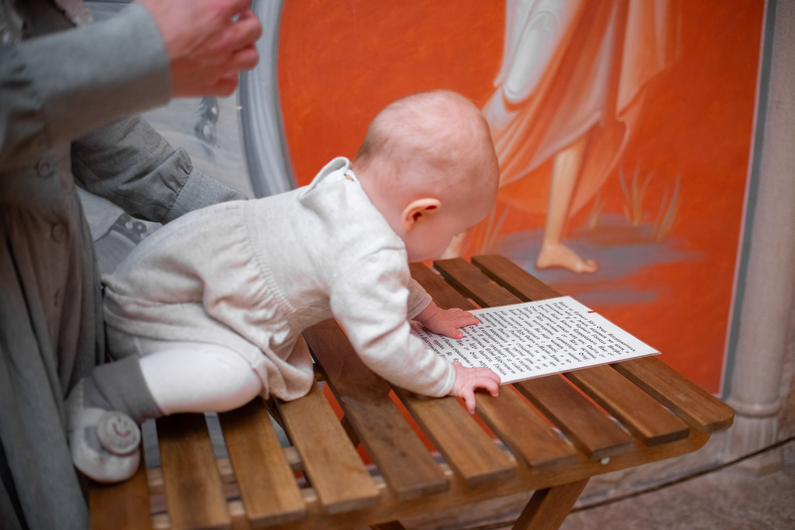 Крещение Василисы в Свято-Елисаветинском монастыре. Семейный фотограф на выписку из роддома и крещение Минск Настя Гришук