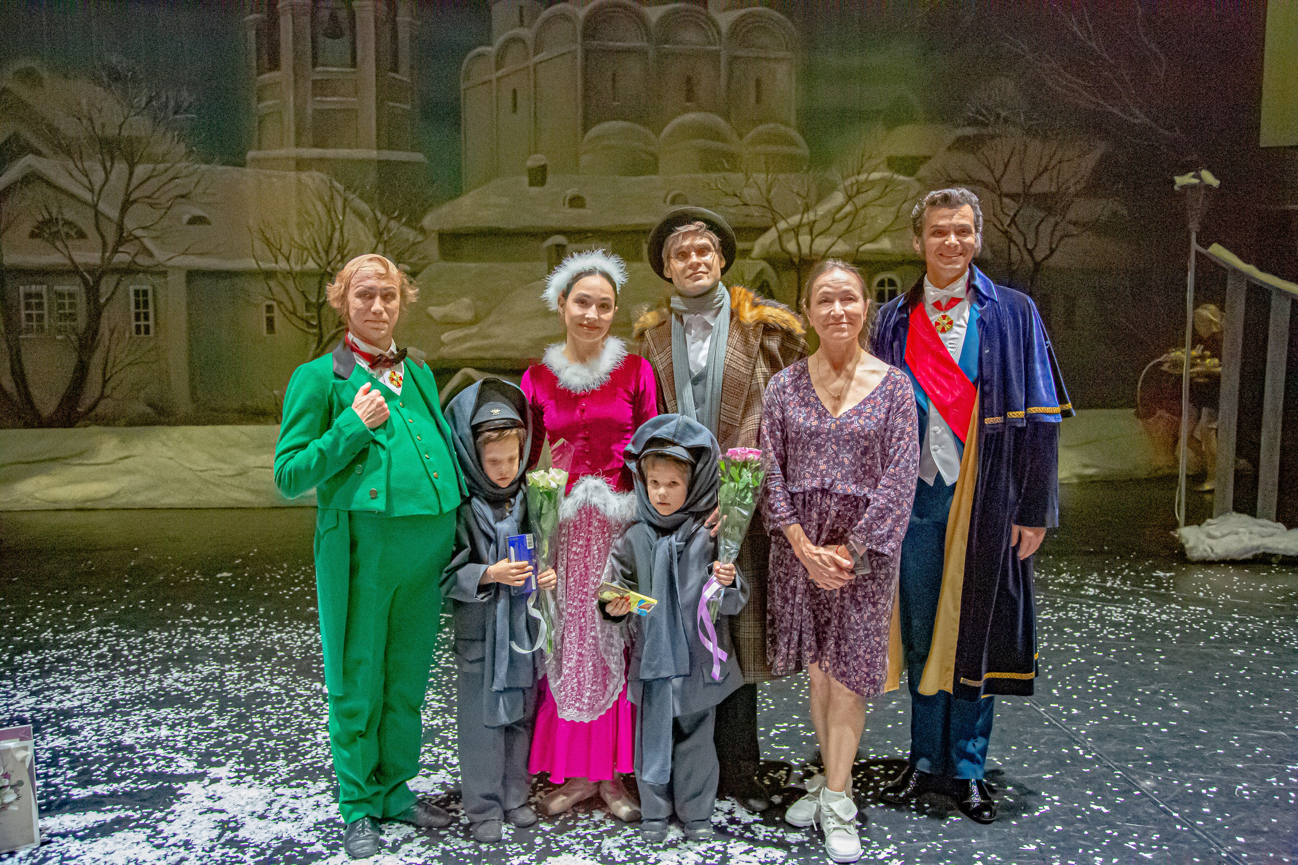 Анюта — спектакль — премьера на сцене Зимнего театра Марийского театра оперы и балета. Фотограф в Сочи Юрий Шептаев