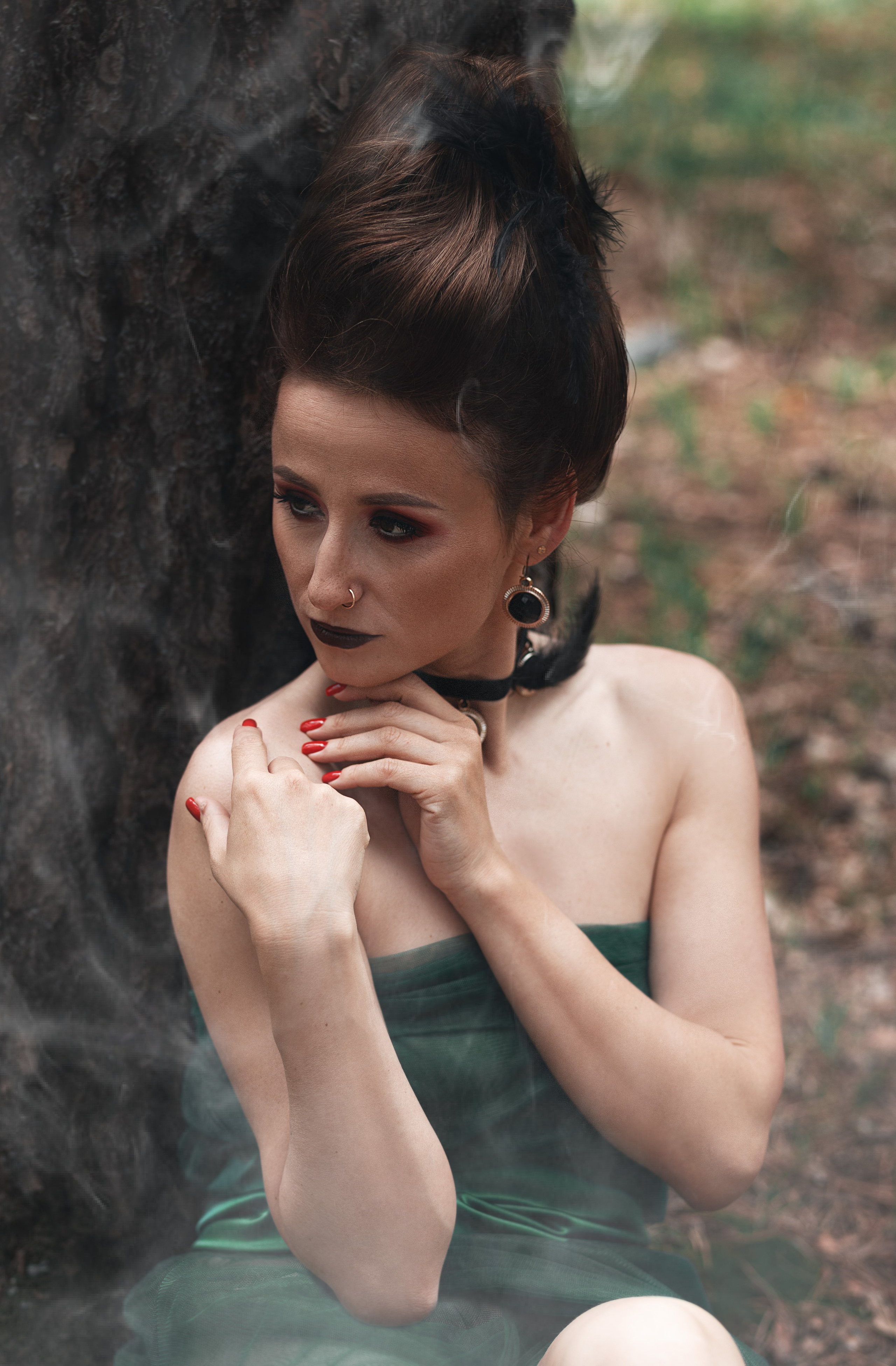 Witch of the green forest. Портретный фотограф Кристина Лукьянова