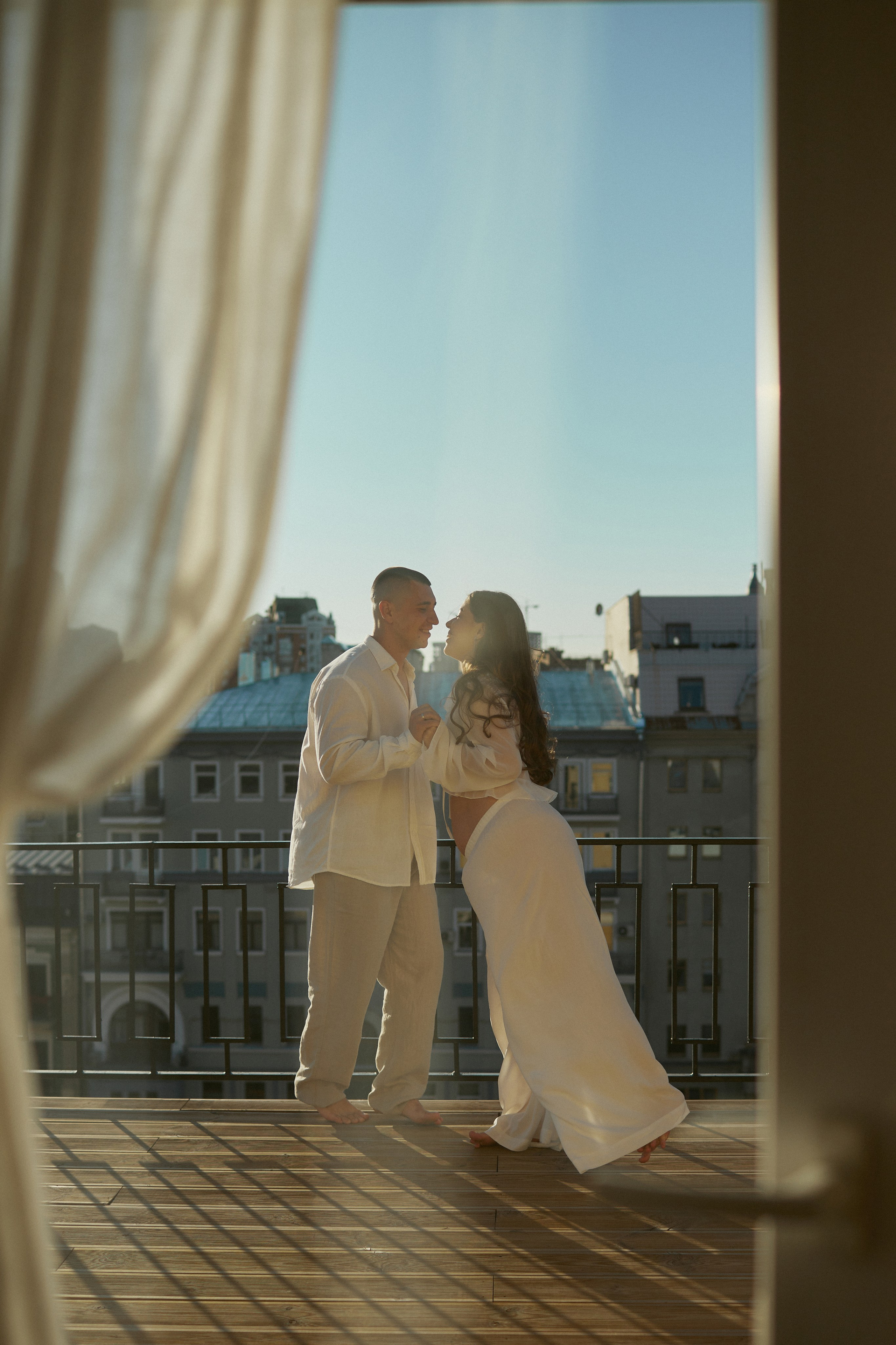 Любовь на крыше. Свадебный фотограф Москва Татьяна Кундельчук