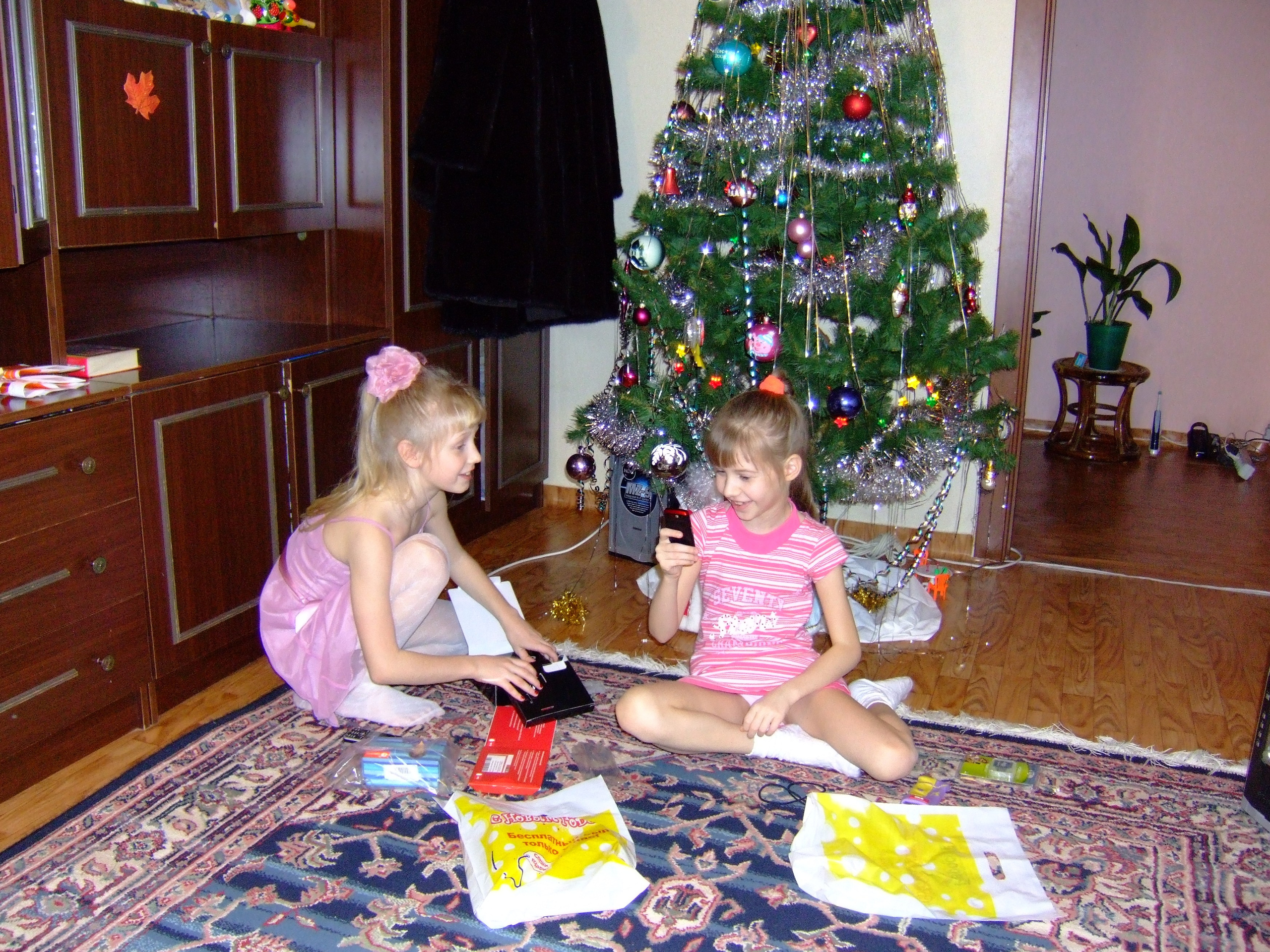 Новый Год 28.12.07-01.01.08 (Елка ТЭЦ, У Зевиных). Семейный, Свадебный фотограф СПБ Питер— Романова Екатерина