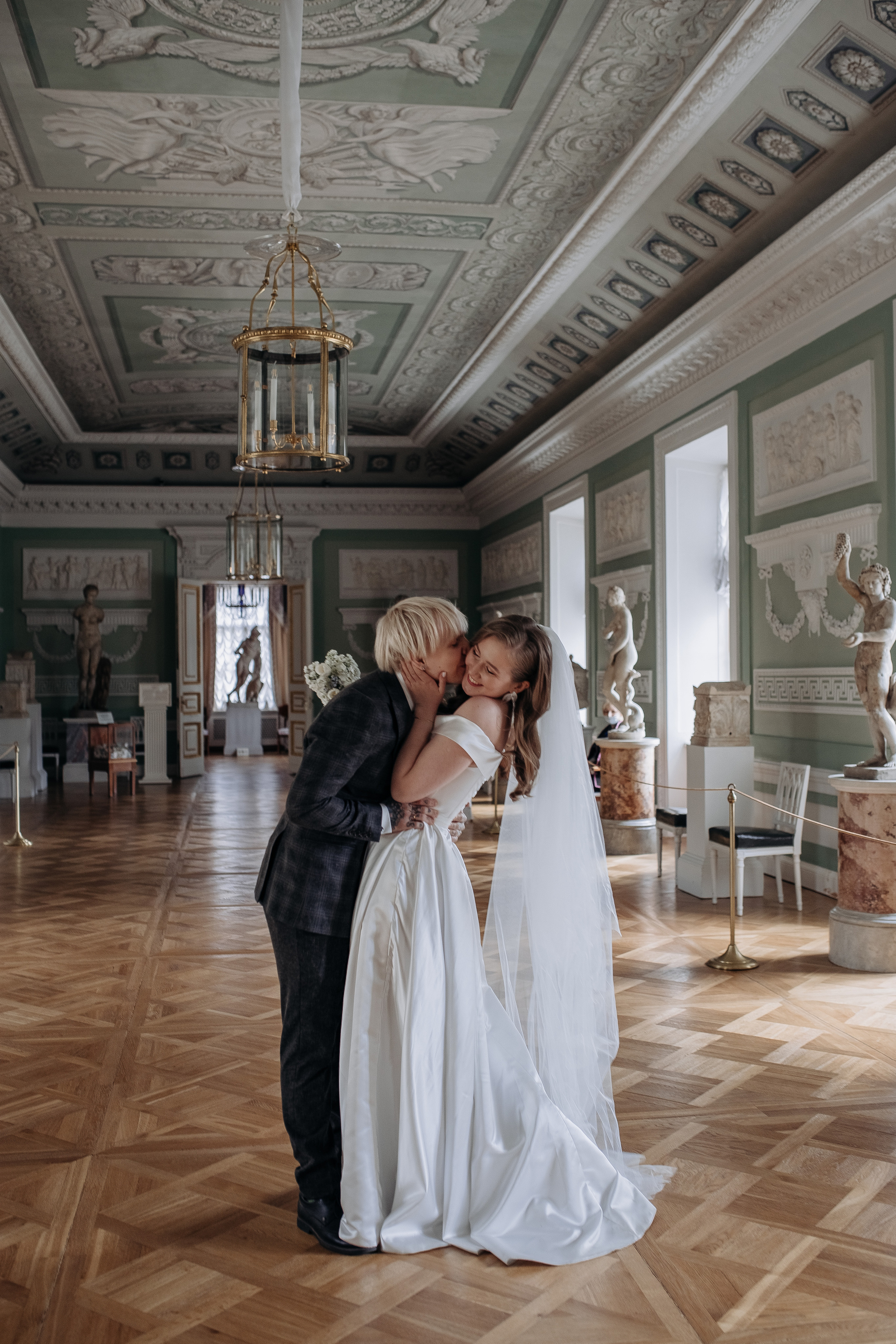 Свадьба Евгения и Натальи. Пушкин, затем Павловский дворец. Свадебный фотограф Анастасия Кацан