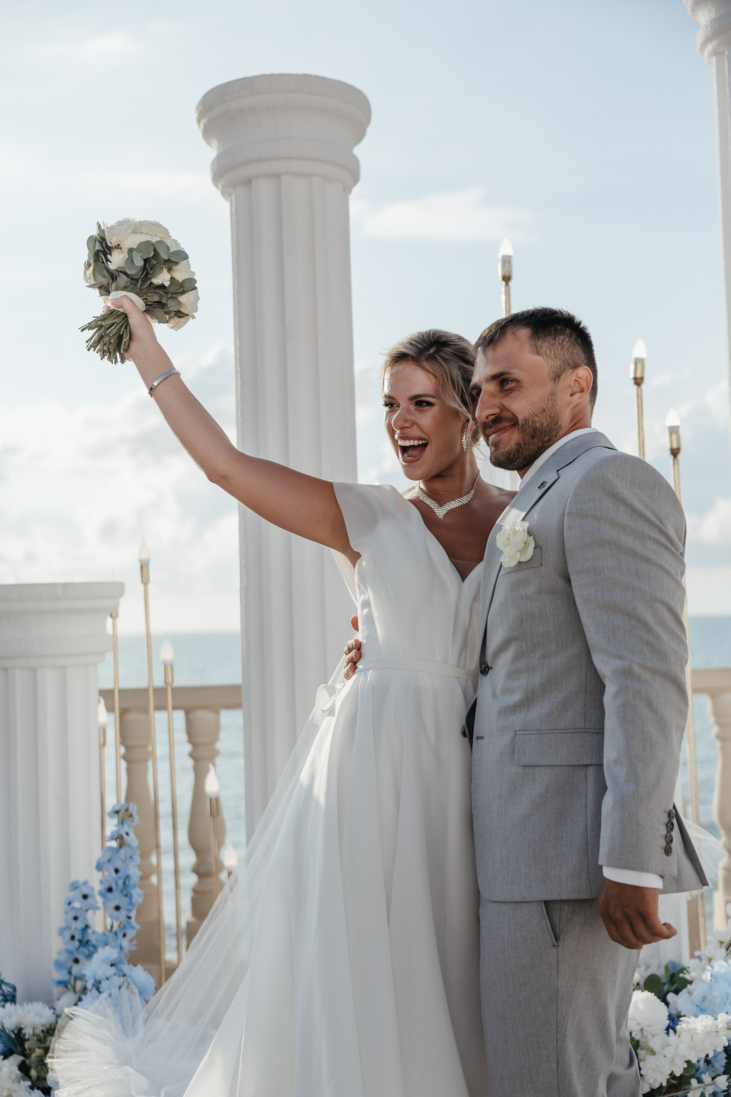 Свадебная фотосессия на яхте. Свадебный и семейный фотограф и видеограф, Крым, Москва, Санкт -Петербург