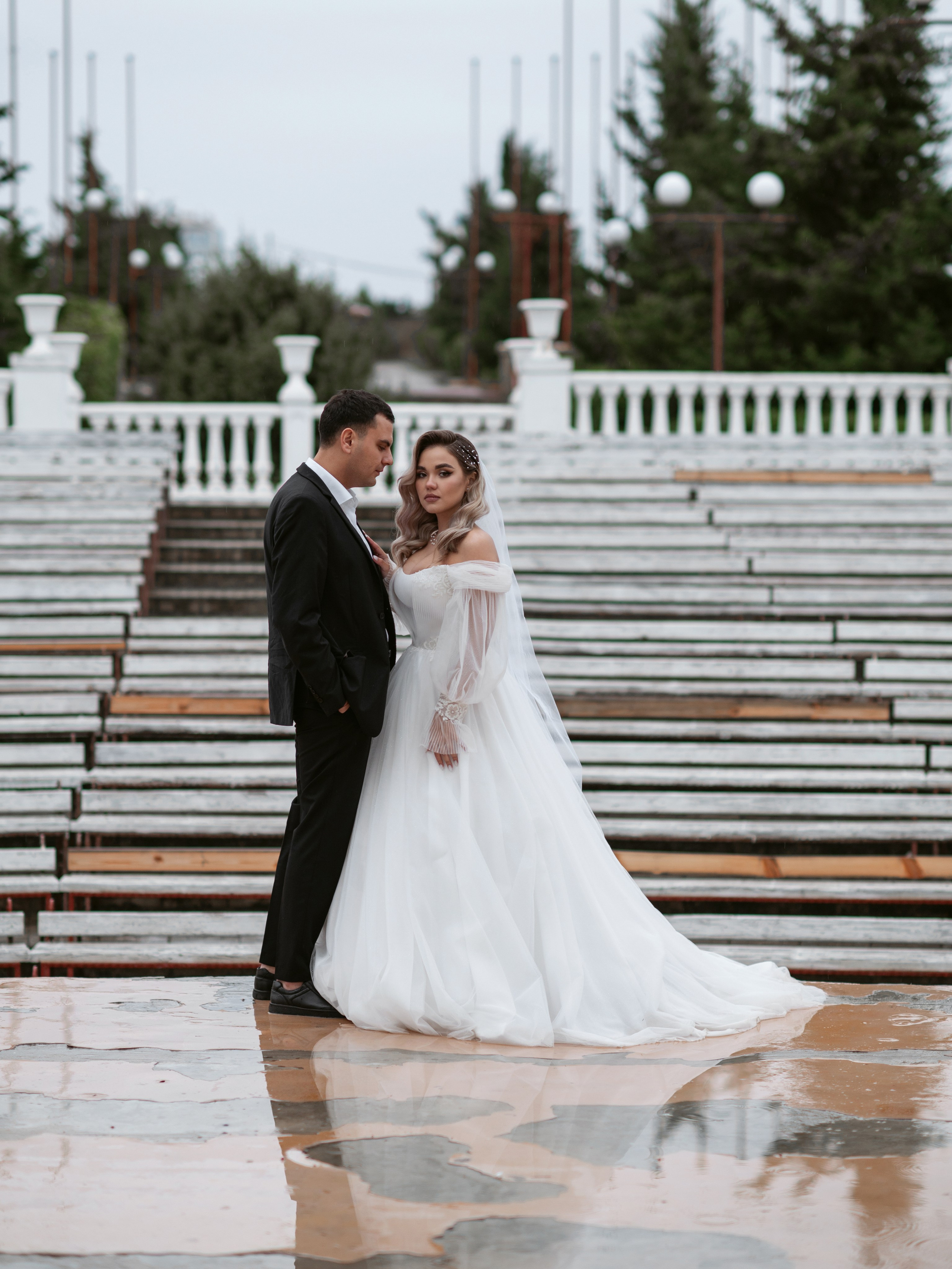 Свадебная фотосессия в парке Победы
