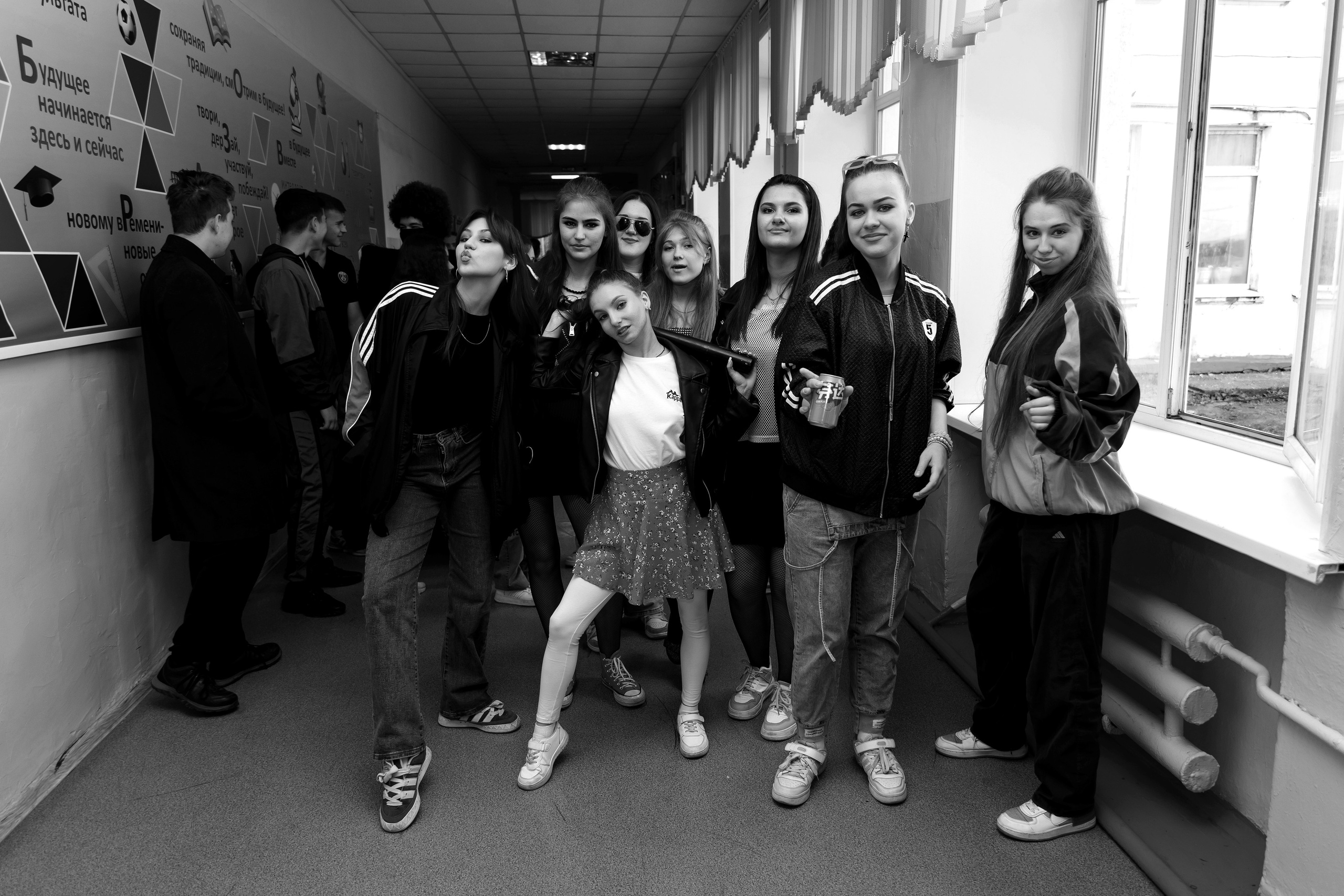 11 класс день не послушания в школе. Фотограф Любовь Корниенко, Примоский край