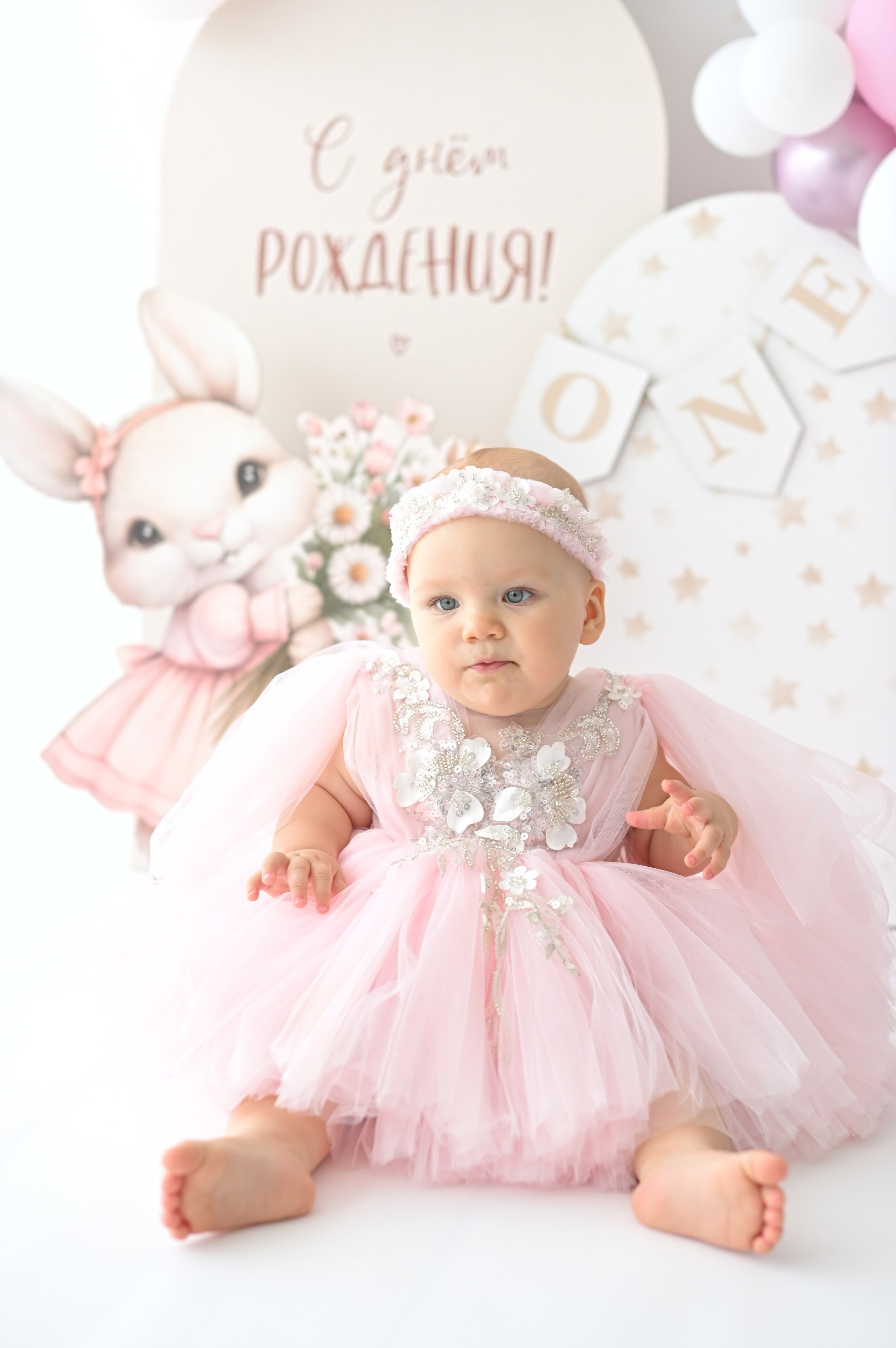 « Годик Девочки ». Фотограф новорожденных во Владивостоке Панова Татьяна