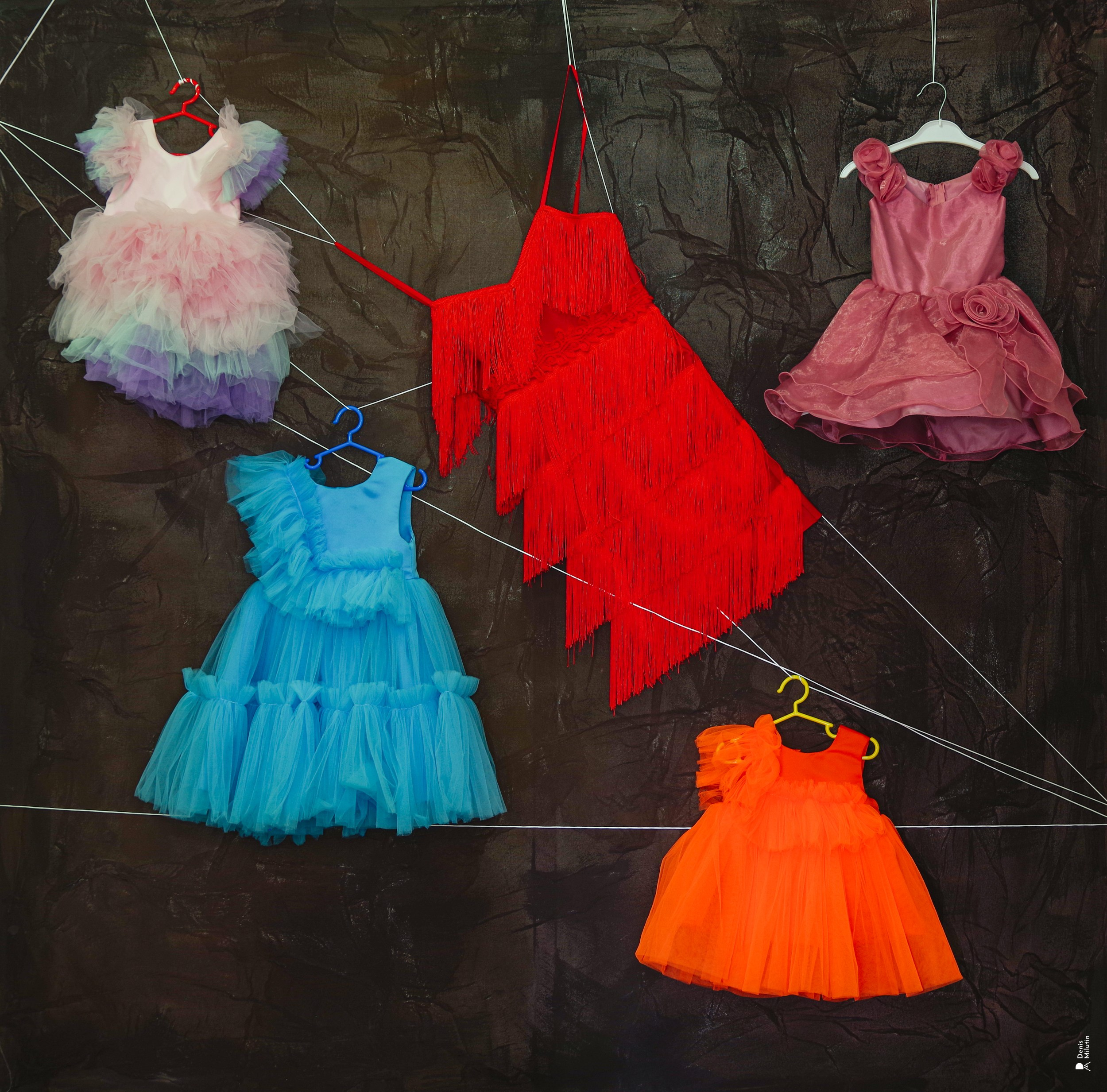 კაბები. Портретный фотограф Денис Милютин